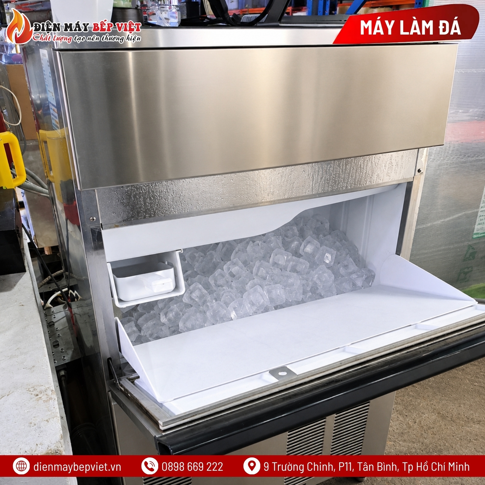 Máy Làm Đá Viên Cỡ Lớn Hoshizaki LM-250M-1