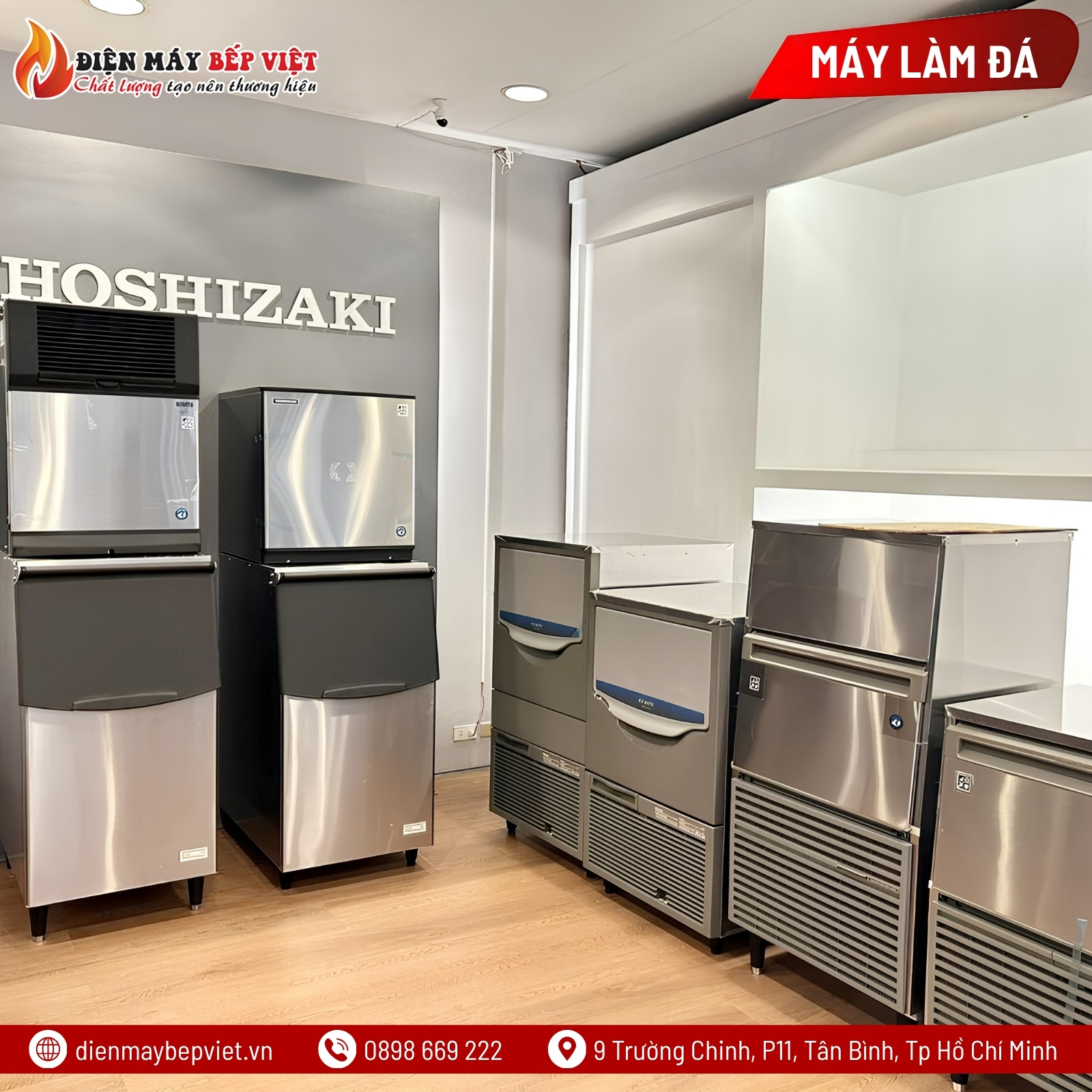 Máy Làm Đá Viên Cỡ Lớn Hoshizaki LM-250M-1