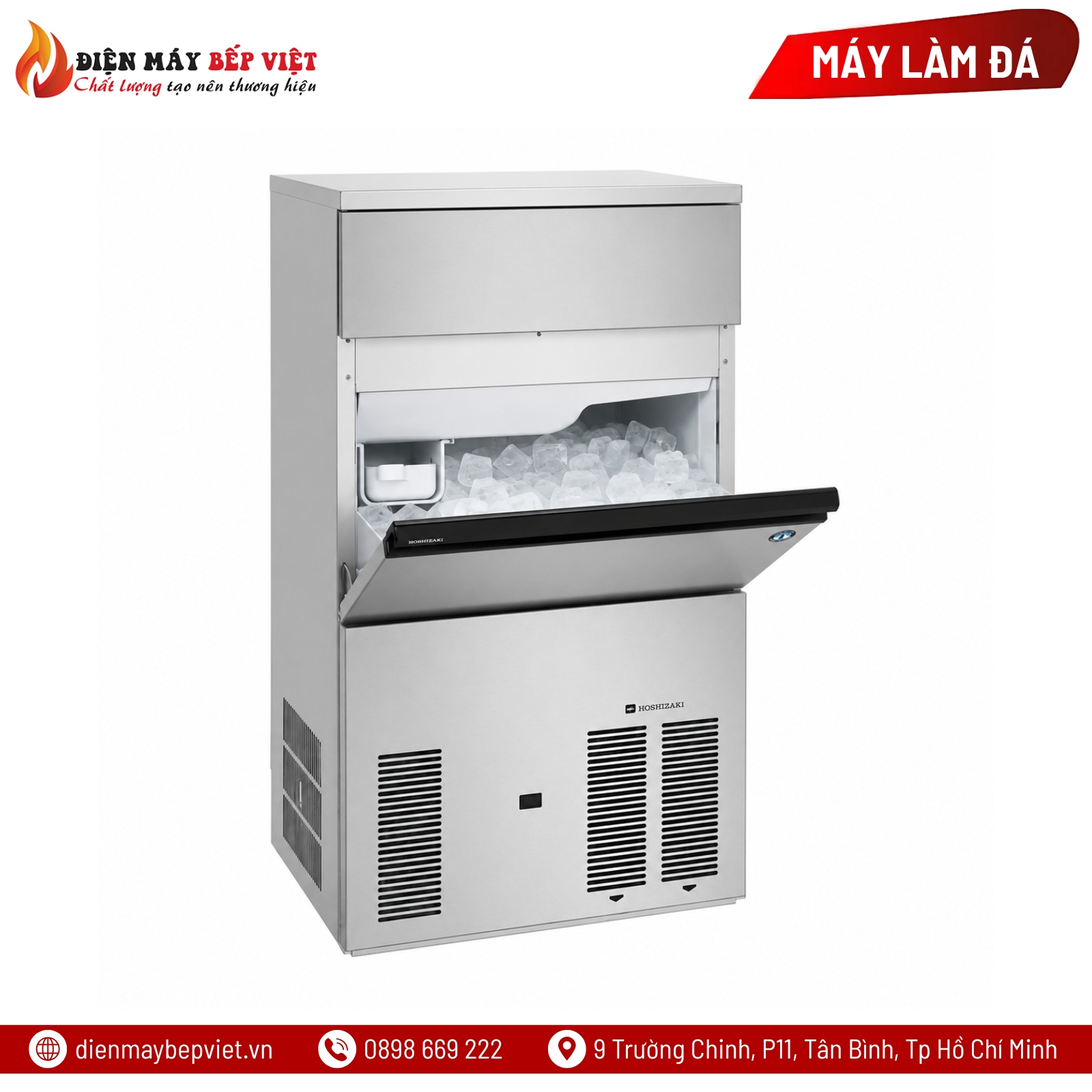 Máy Làm Đá Viên Cỡ Lớn Hoshizaki LM-250M