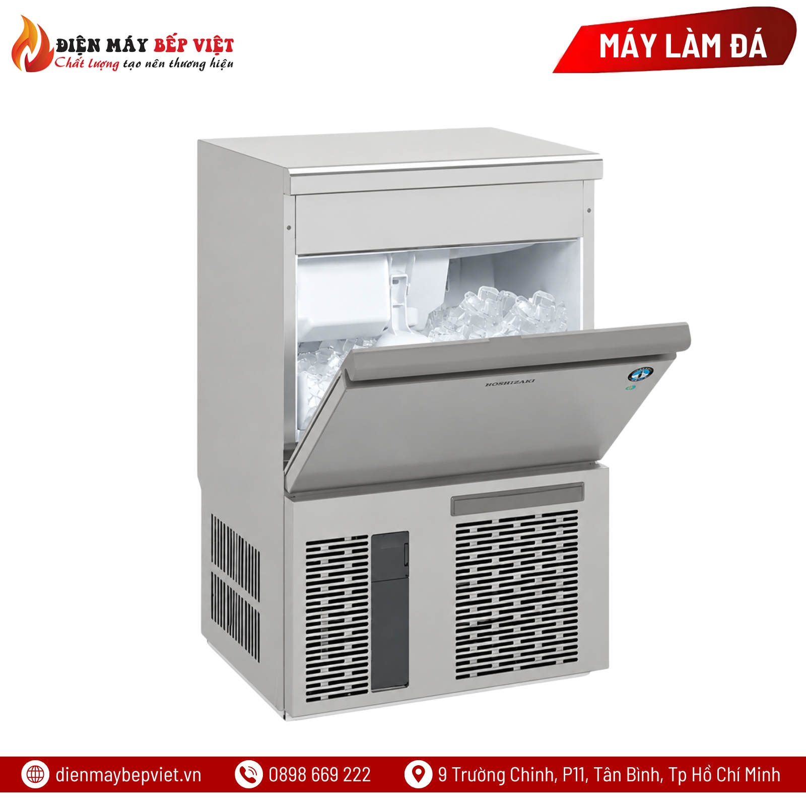 Máy Làm Đá Viên Cỡ Lớn Hoshizaki LM-350M-1