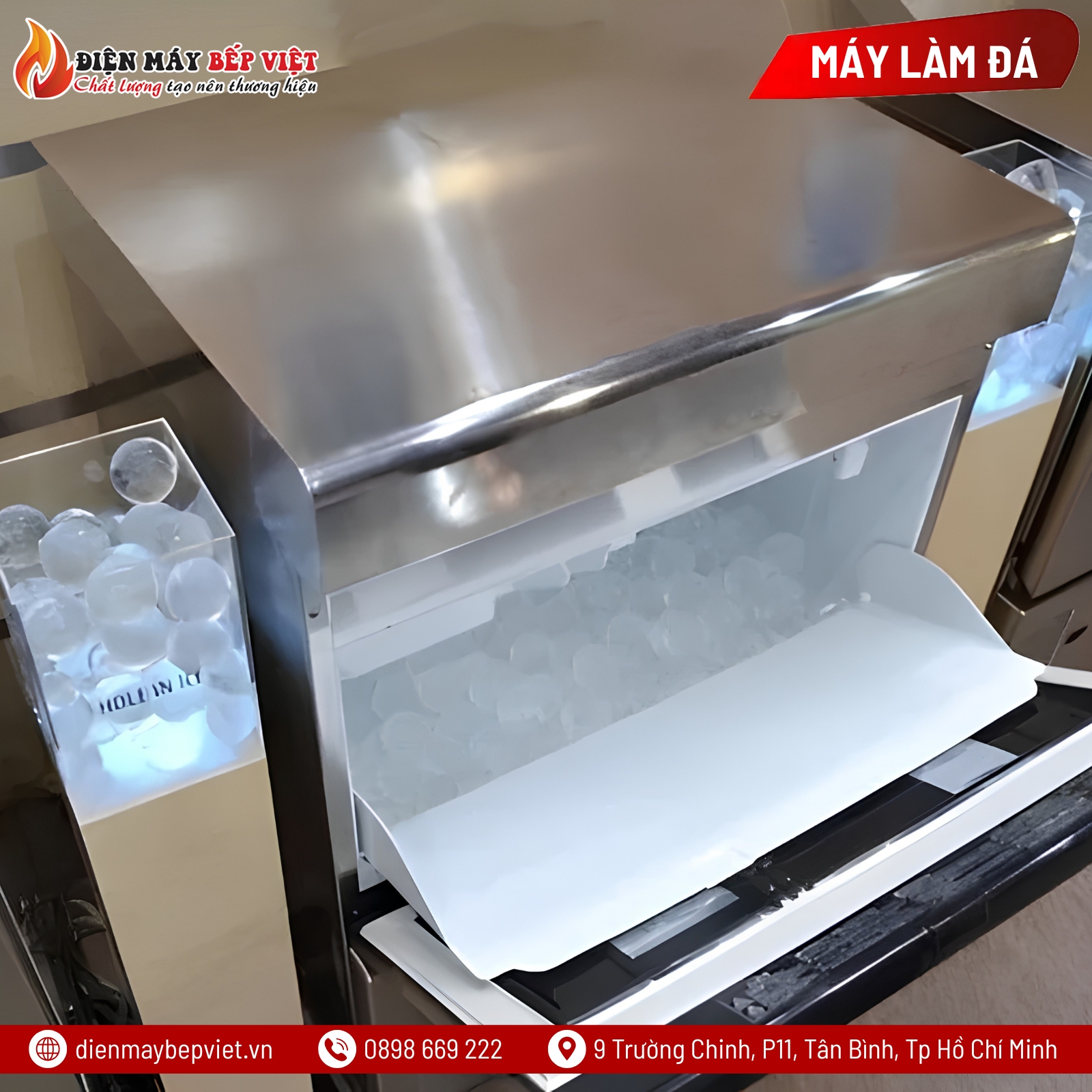 Máy Làm Đá Viên Hình Cầu Hoshizaki IM-65NE-Q 20Kg/Ngày