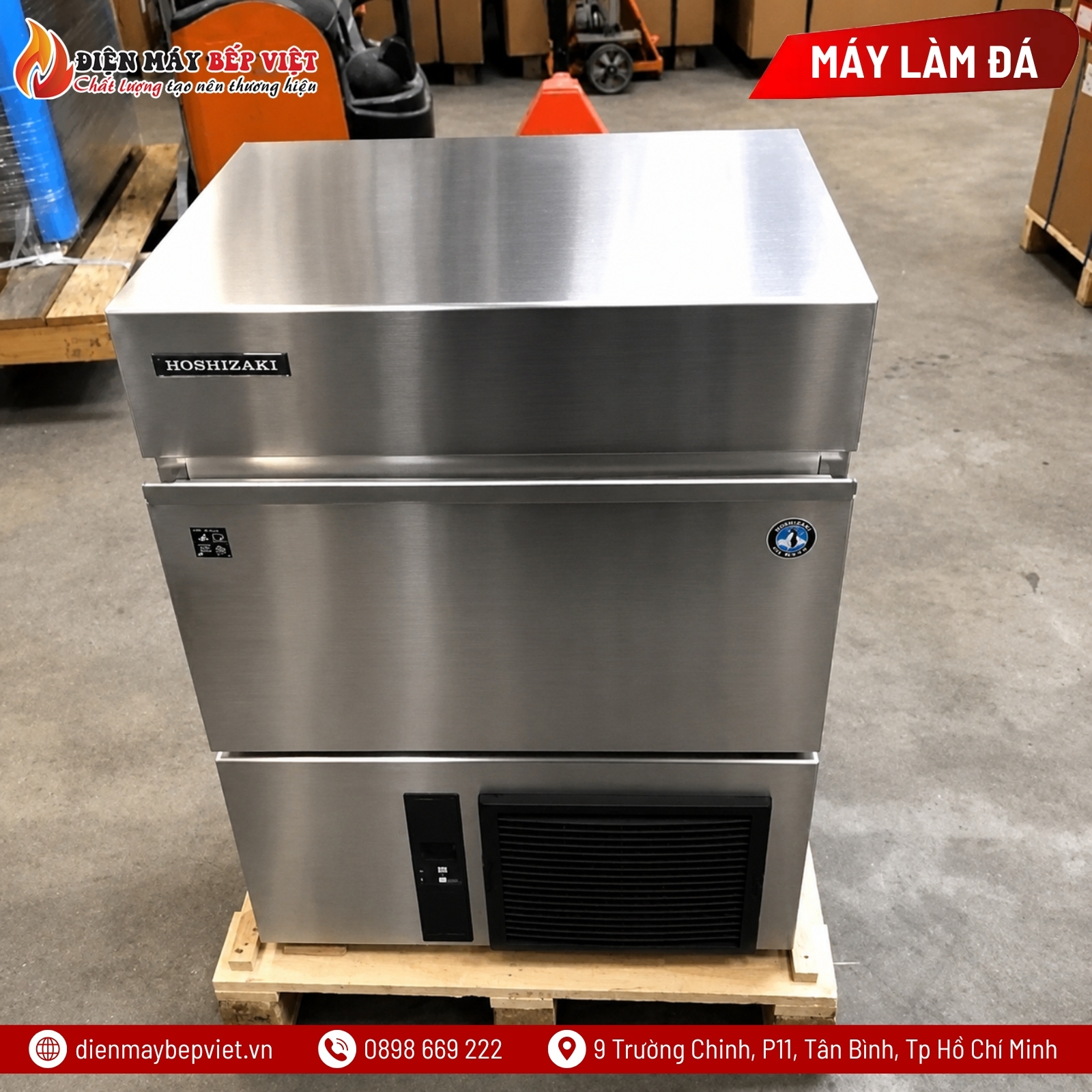 Máy Làm Đá Viên Hình Cầu Hoshizaki IM-65NE-Q 20Kg/Ngày