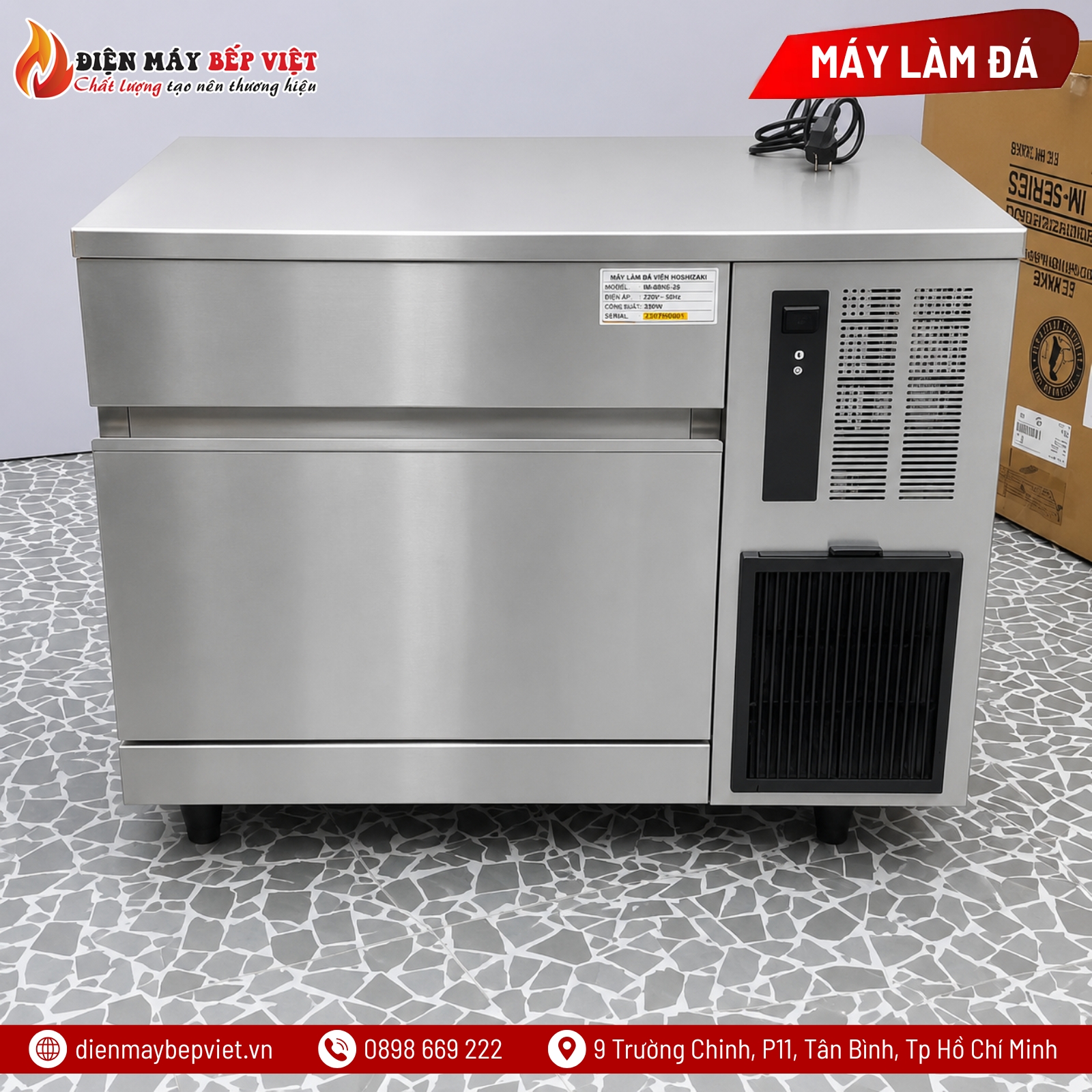 Máy Làm Đá Viên Hoshizaki IM-100CNE-23 95Kg/Ngày