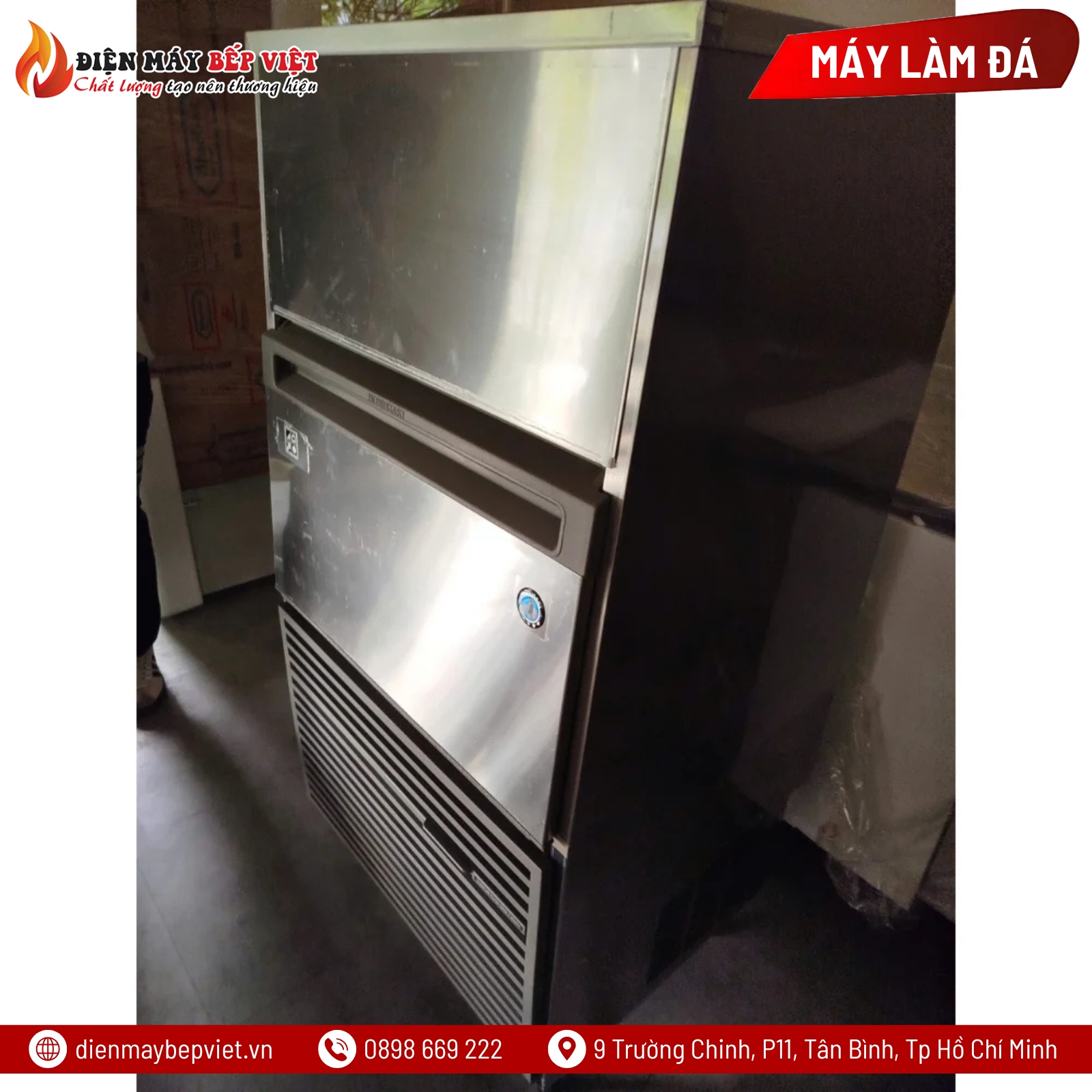 Máy Làm Đá Viên Hoshizaki IM-130A-23 100Kg/Ngày
