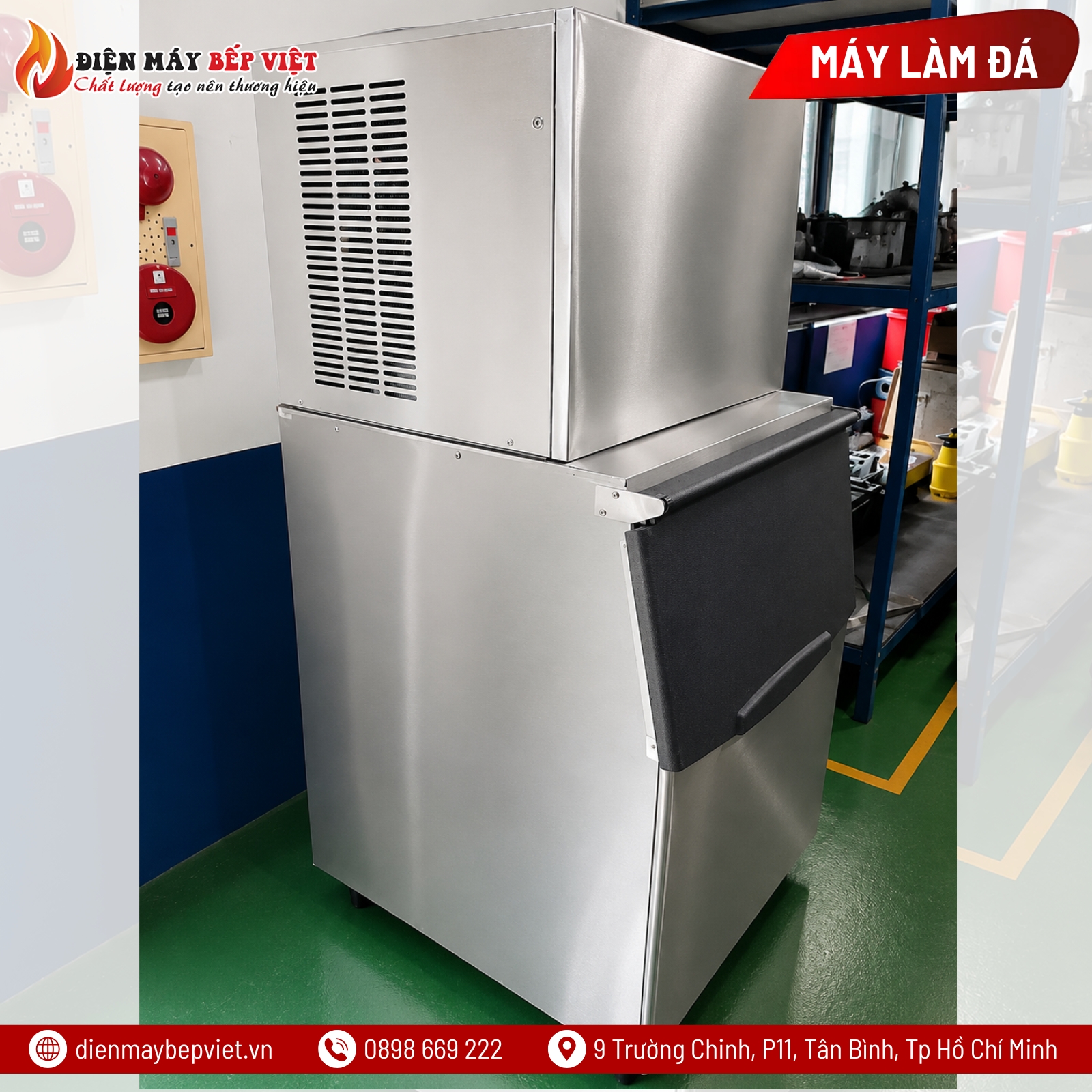 Máy Làm Đá Viên Hoshizaki SRM-270AA 270Kg/Ngày