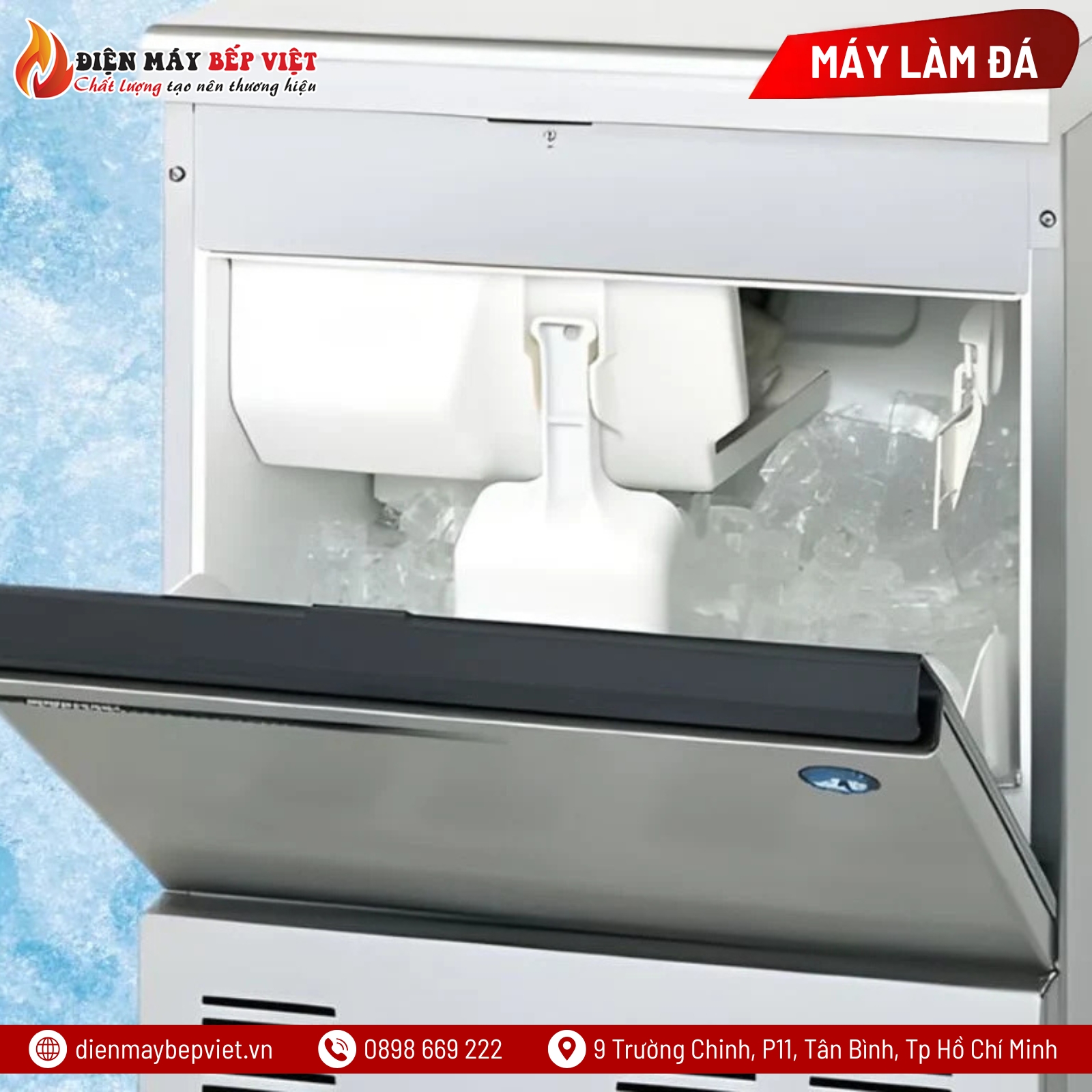 Máy Làm Đá Viên Size Lớn Hoshizaki IM35M-2-LM 20Kg/Ngày