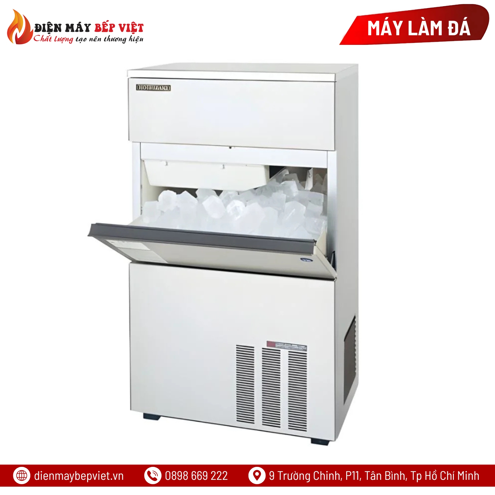 Máy Làm Đá Viên Size Lớn Hoshizaki IM35M-2-LM 20Kg/Ngày