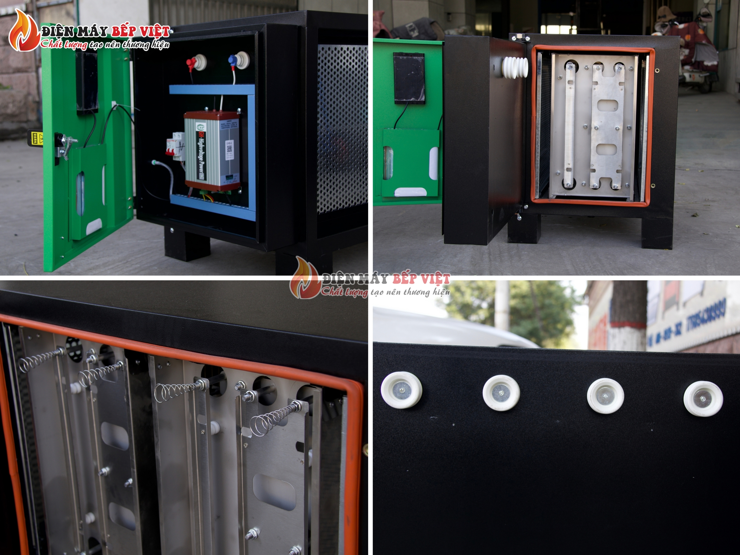 Máy Lọc Khói Tĩnh Điện
