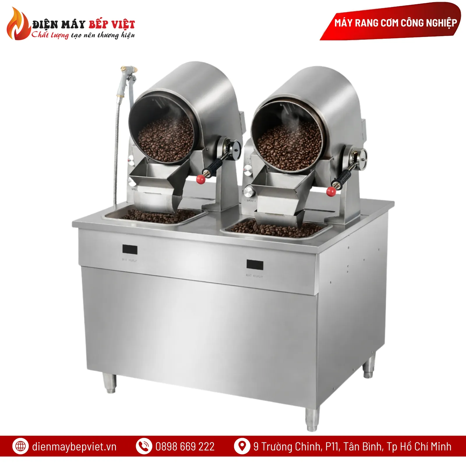 Máy Rang Cơm Tự Động