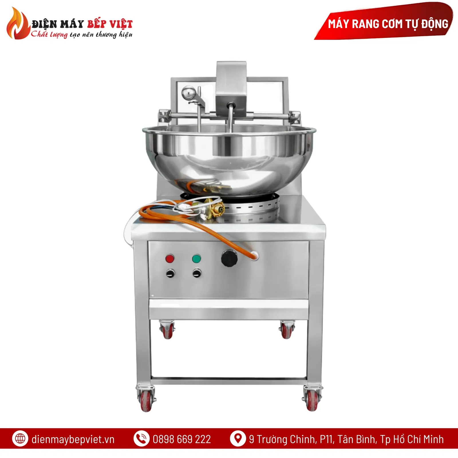 Máy Rang Cơm Tự Động (Điều Chỉnh Tốc Độ Xoay)