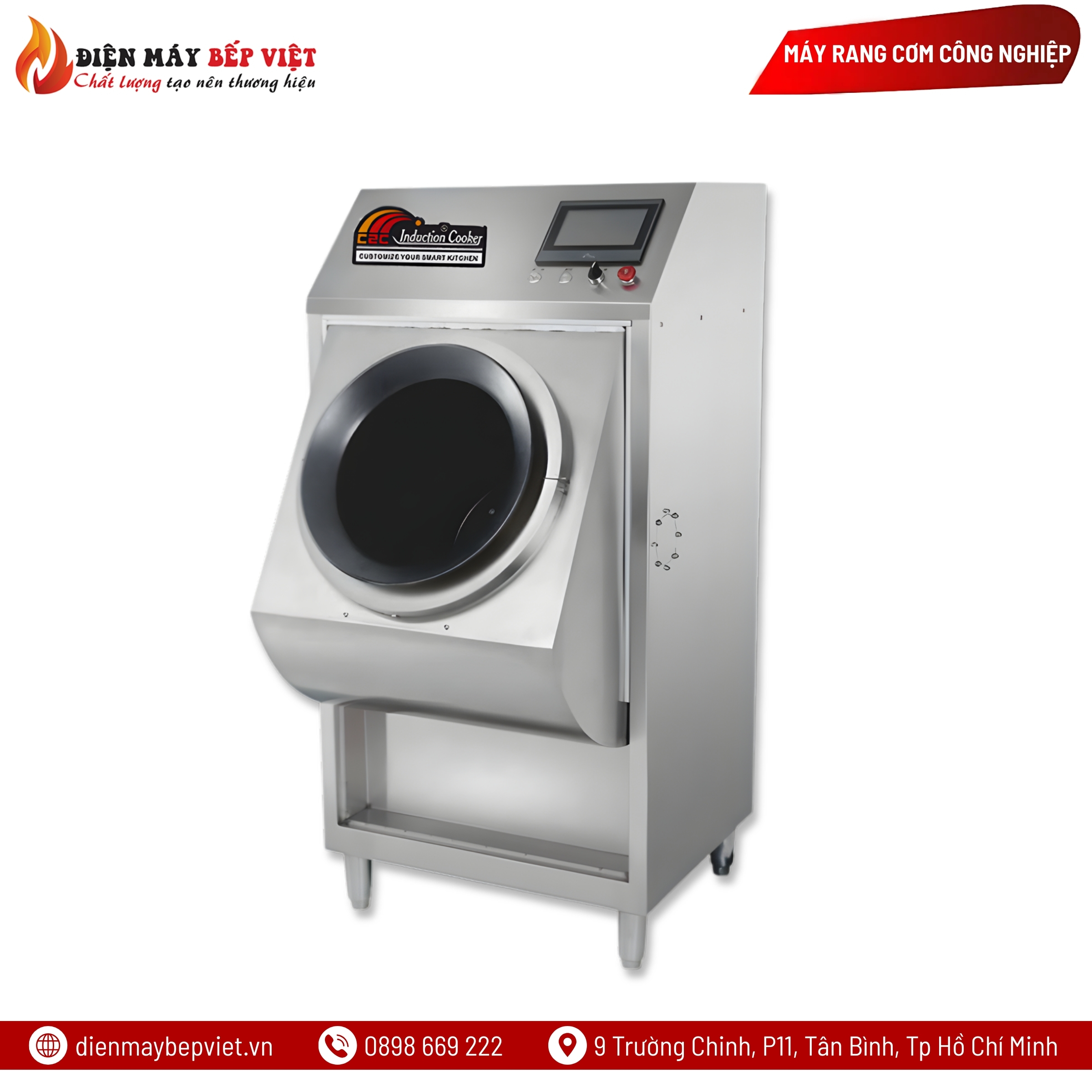 Máy Rang Cơm Tự Động Dùng Điện BV-MRC18