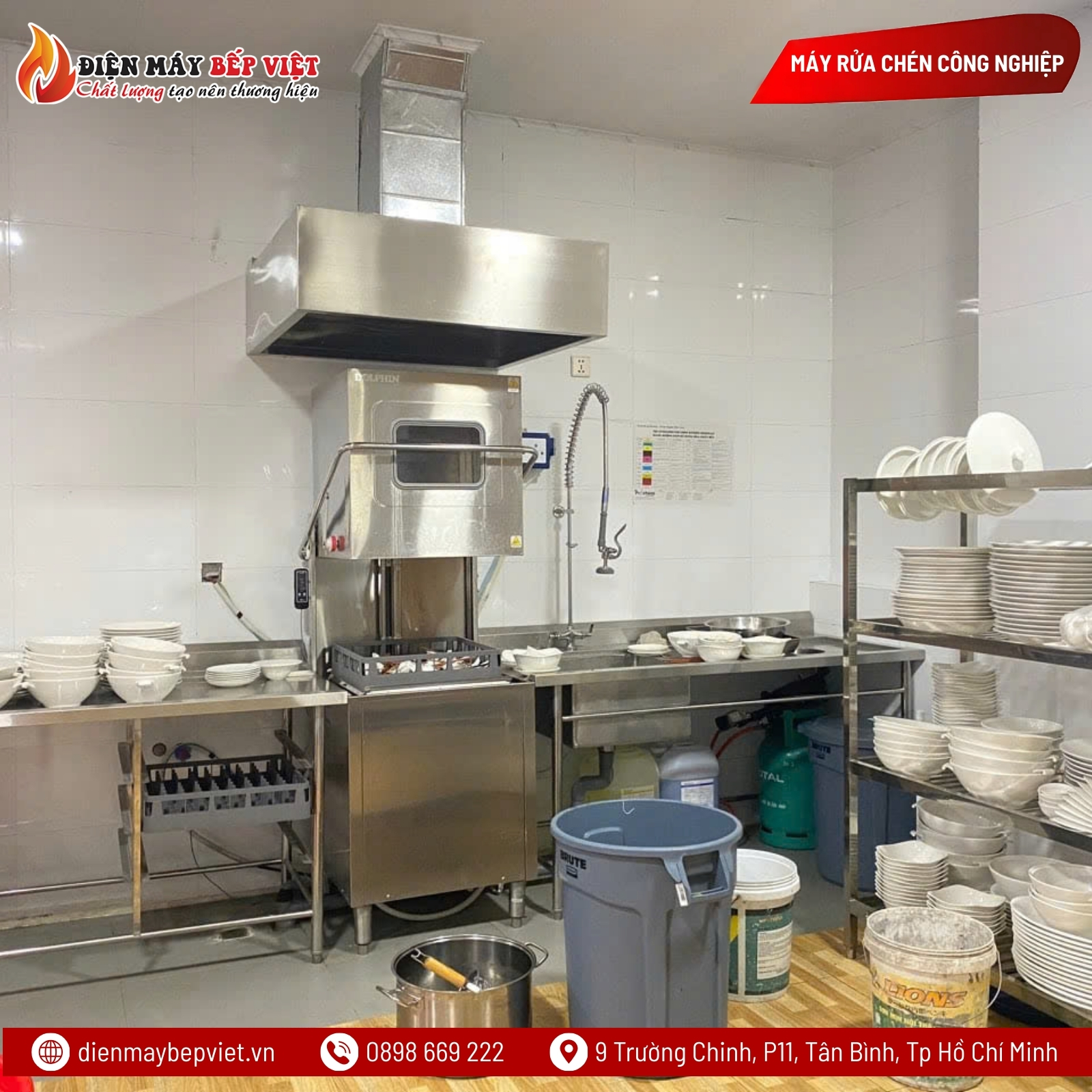 Máy Rửa Bát Dolphin DW-3200