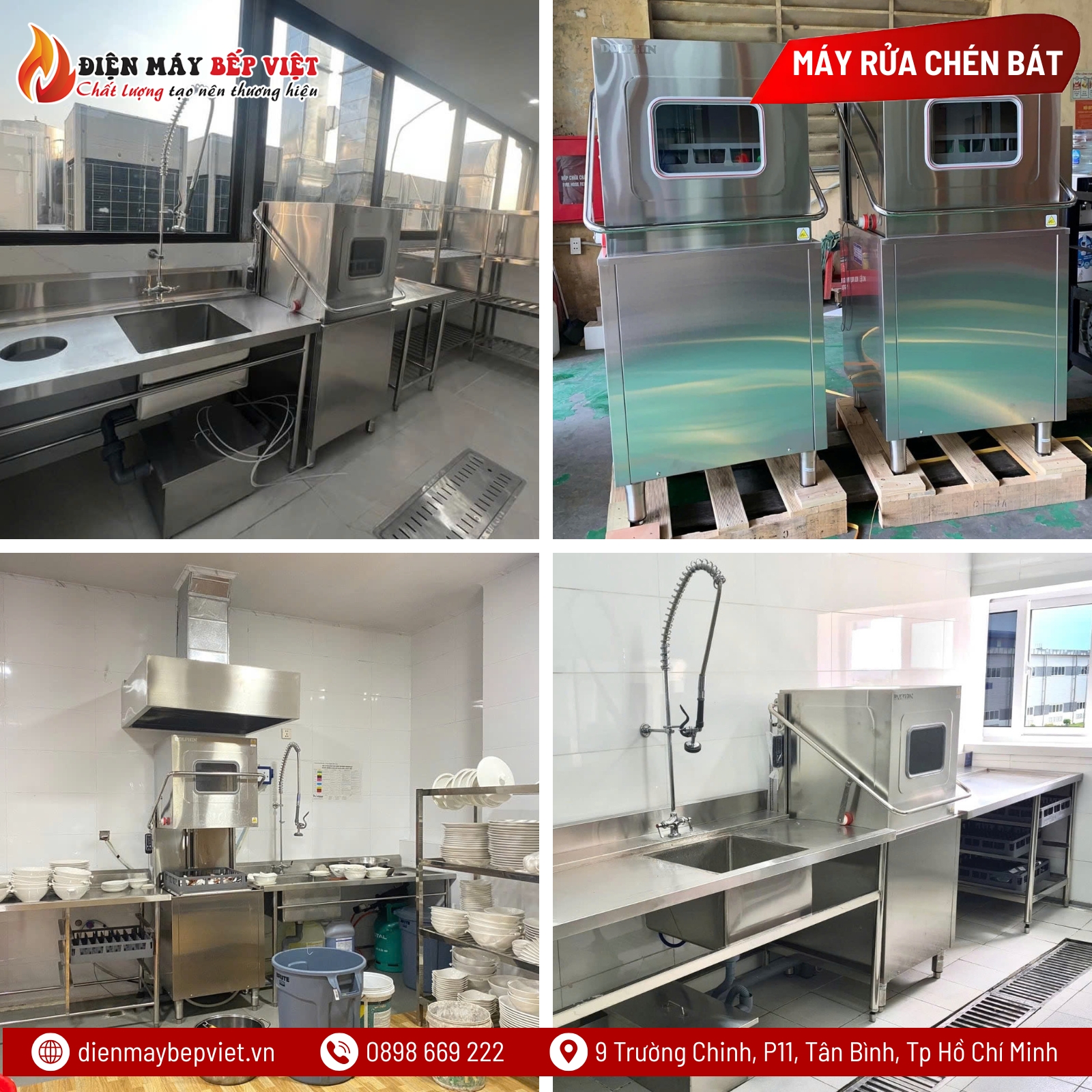 Máy Rửa Bát Dolphin DW 3280S