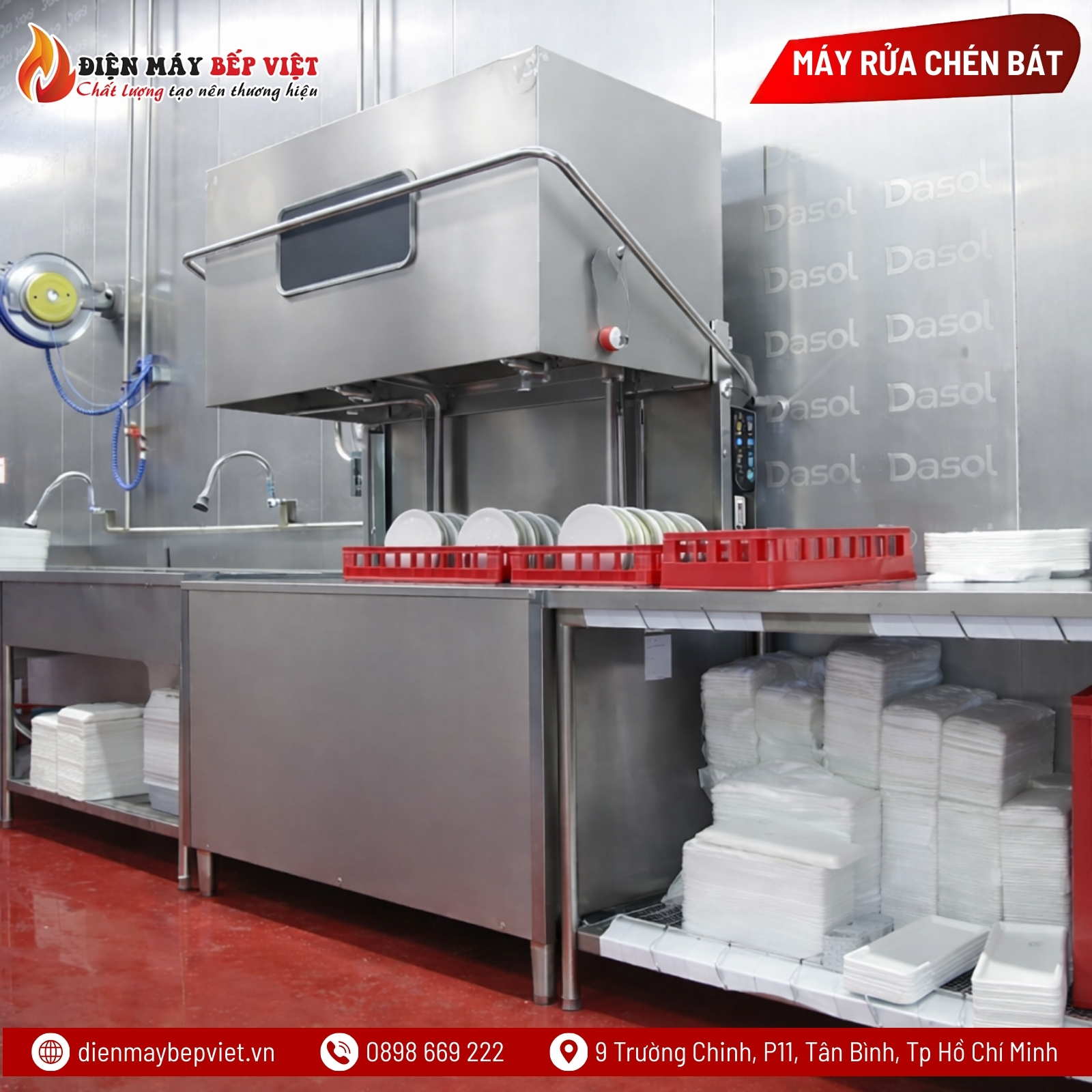 Máy Rửa Bát Dolphin DW-8000