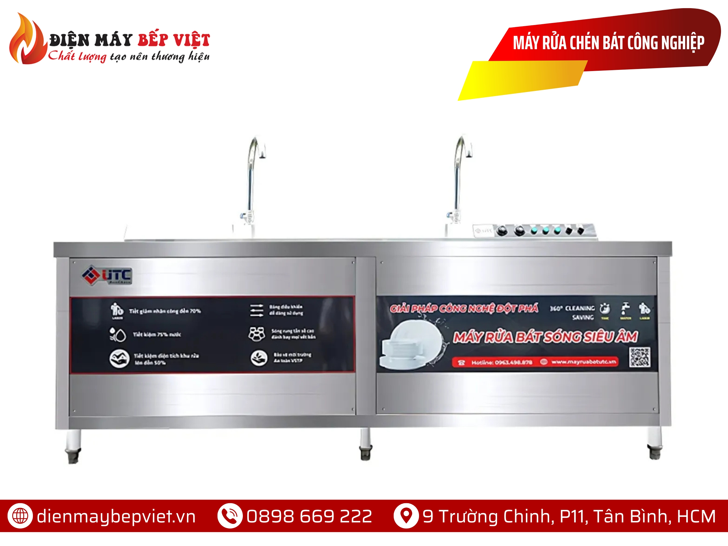 Máy Rửa Chén Bát Công Nghiệp