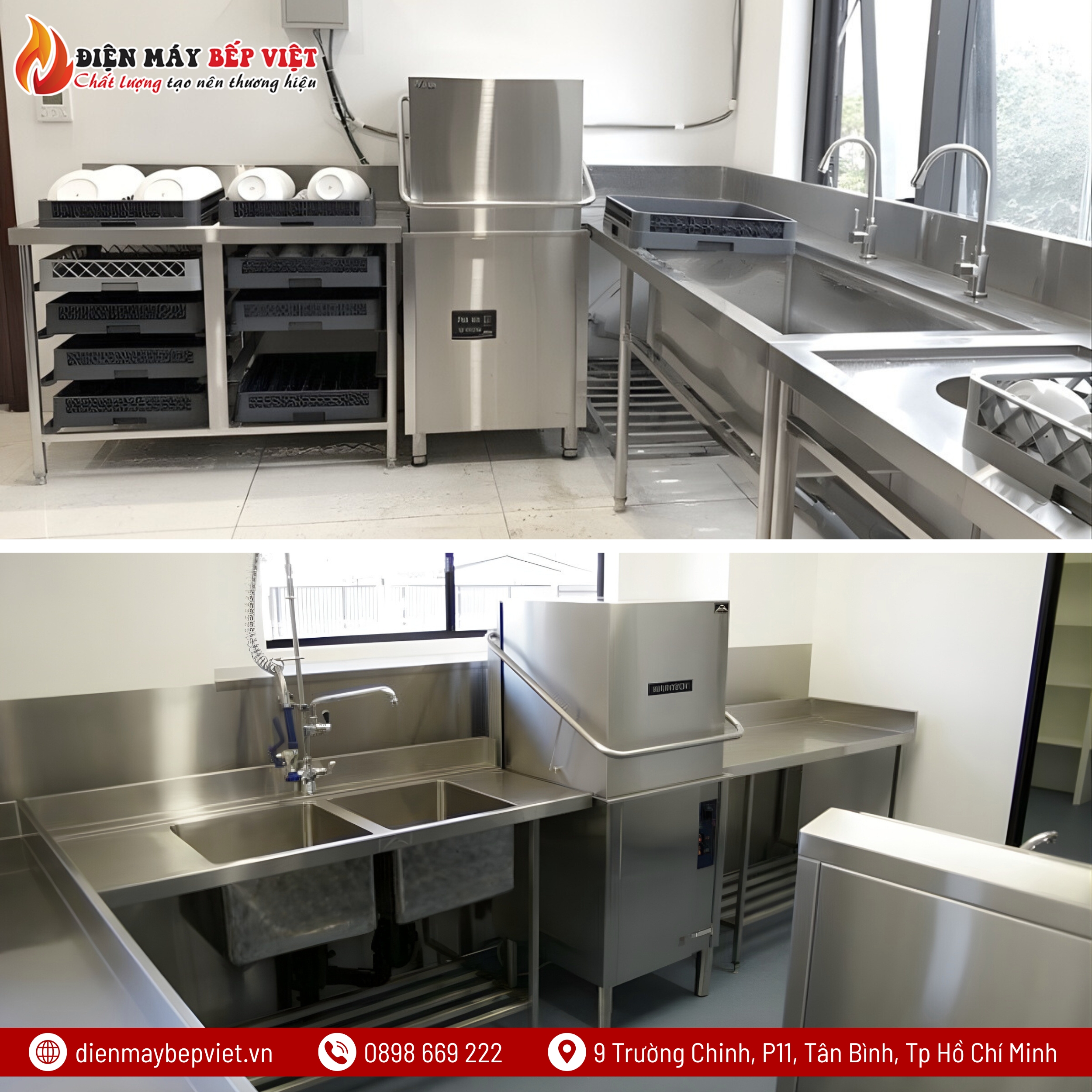 Máy Rửa Chén Công Nghiệp Là Gì? Cách Chọn Máy Rửa Chén Phù Hợp Cho Nhà Hàng