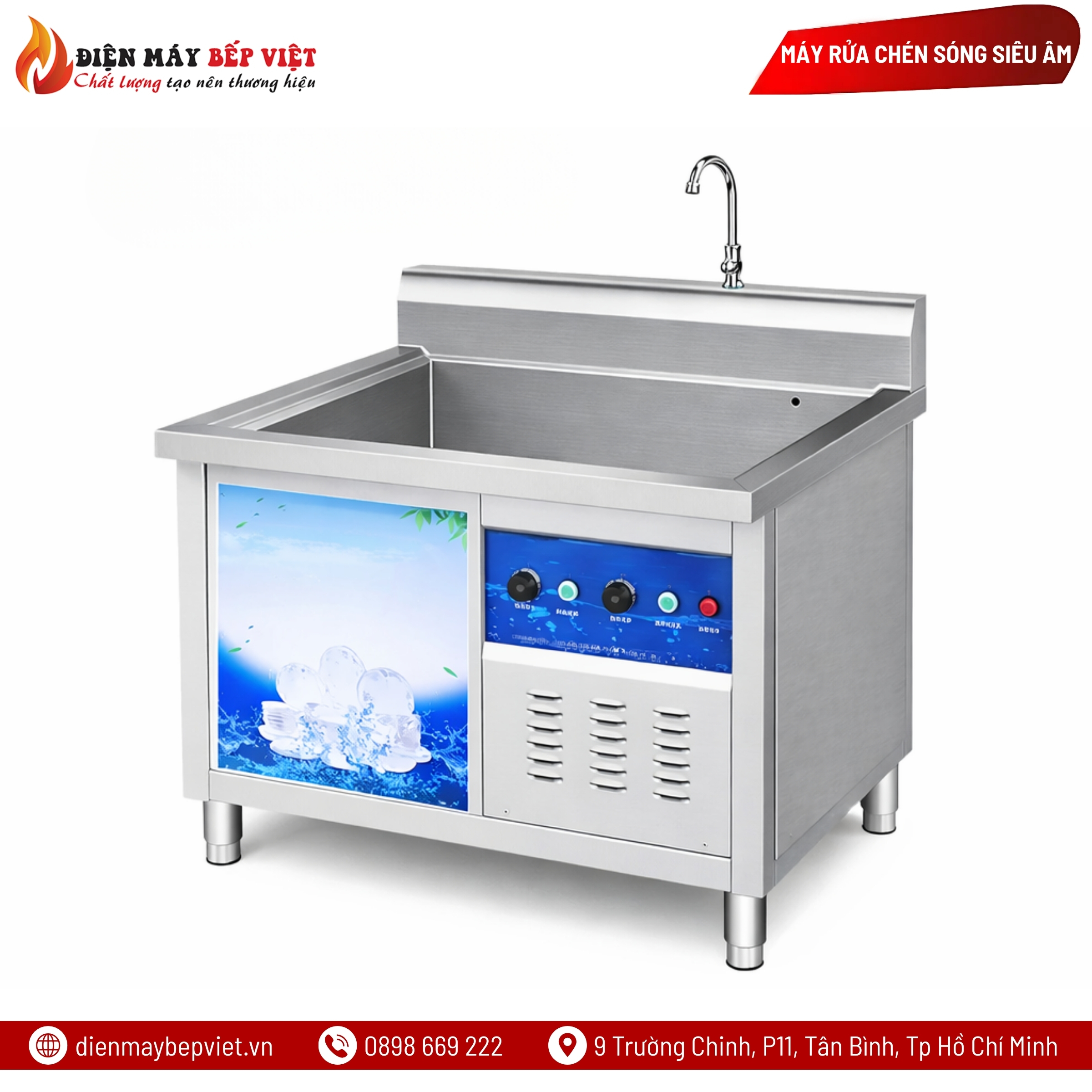 Máy Rửa Chén Siêu Âm Dishwasher AVP1200