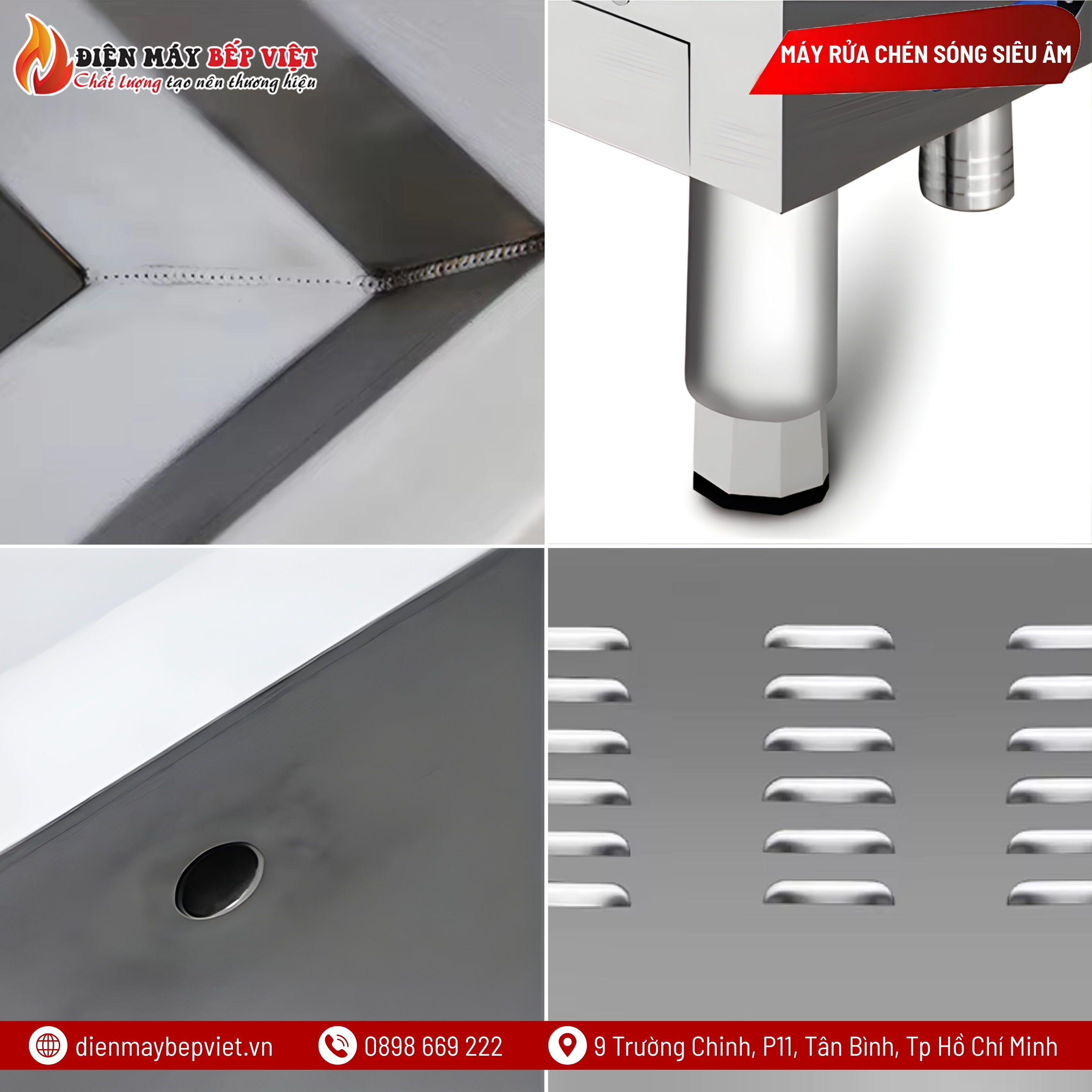 Máy Rửa Chén Siêu Âm Dishwasher AVP800