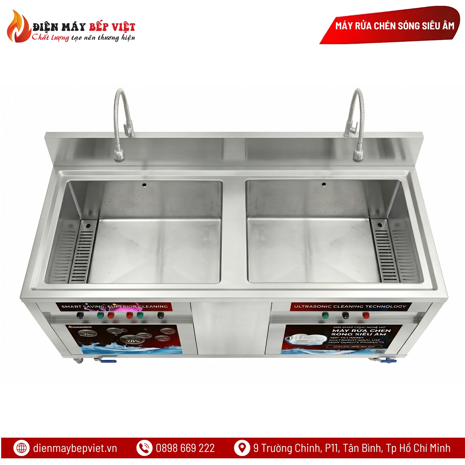 Máy Rửa Chén Sóng Siêu Âm UDBV 2000-S