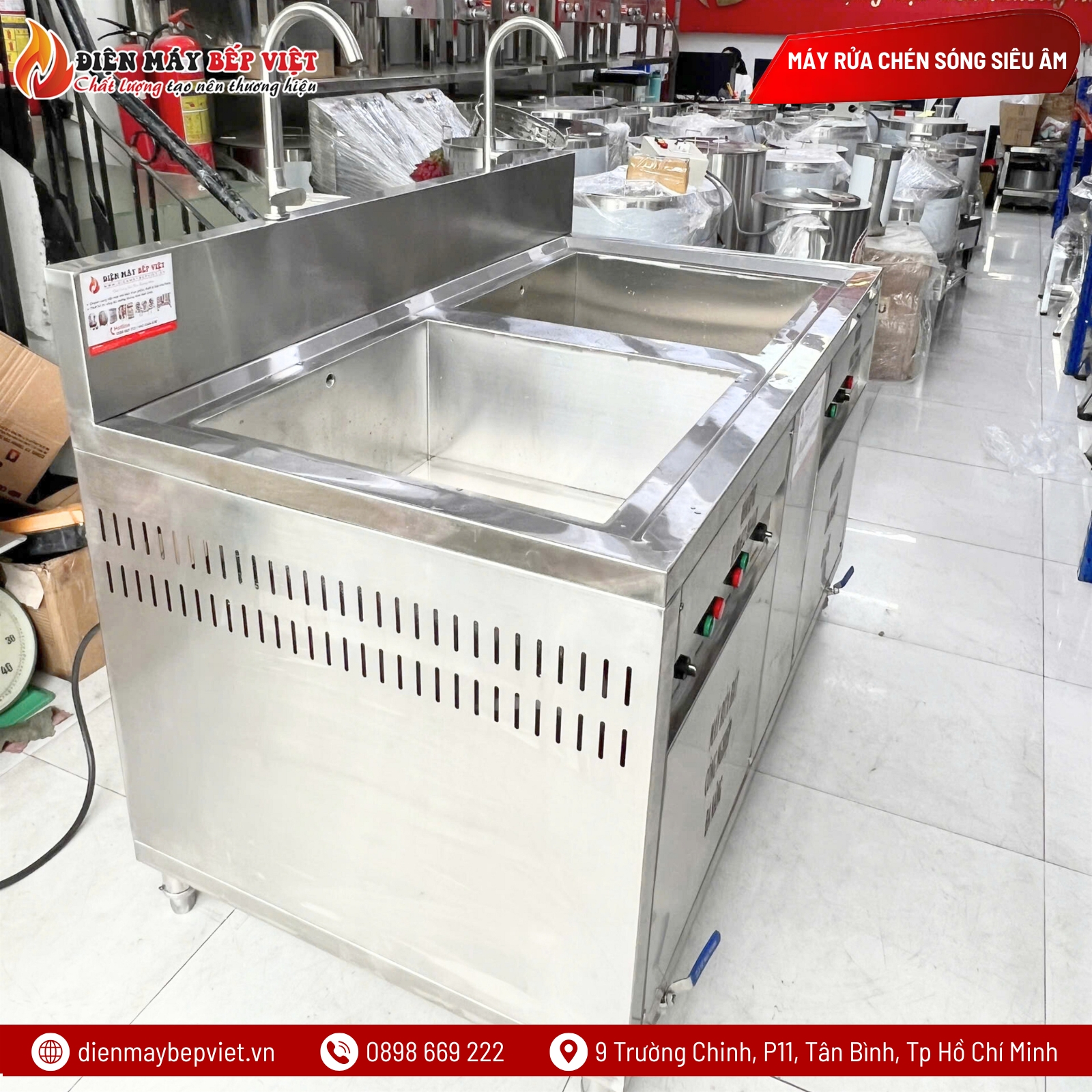 Máy Rửa Chén Sóng Siêu Âm UDBV 2000-S