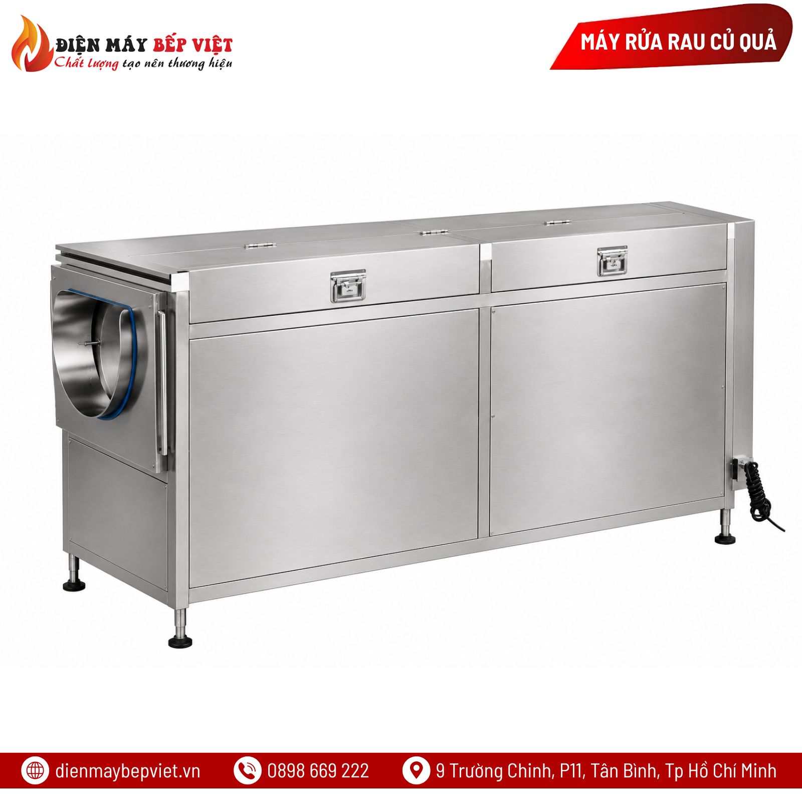 Máy Rửa Củ Công Nghiệp BV-1500