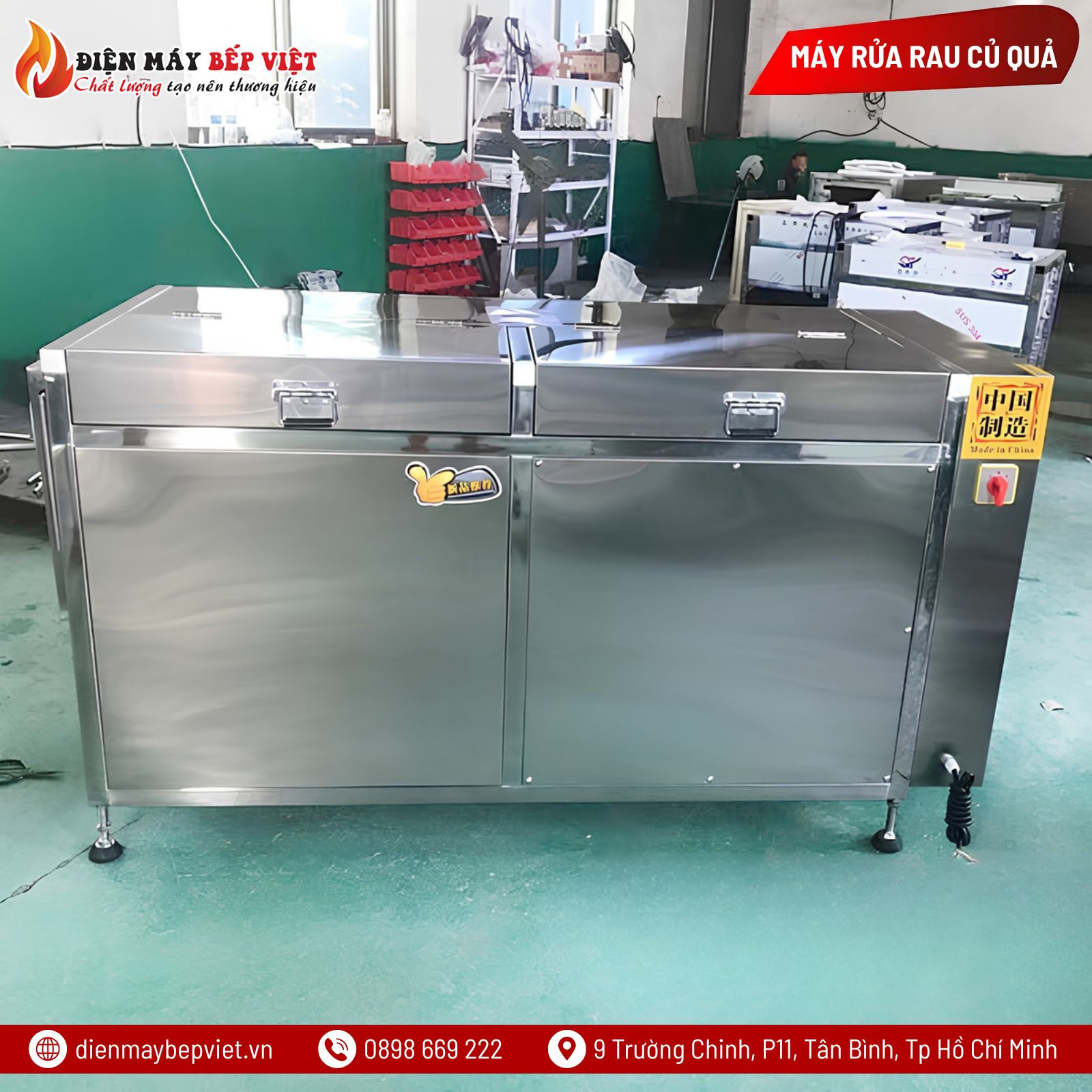 Máy Rửa Củ Công Nghiệp BV-750