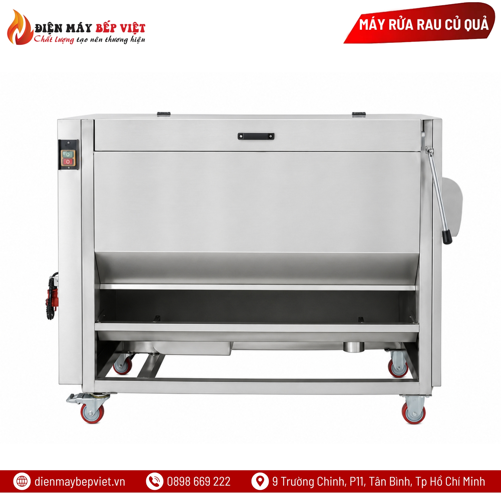 Máy Rửa Củ Quả Công Nghiệp BV-1100