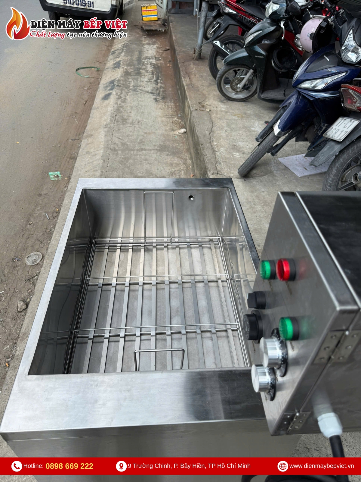 Máy Rửa Niêu Đất Siêu Âm 100cm