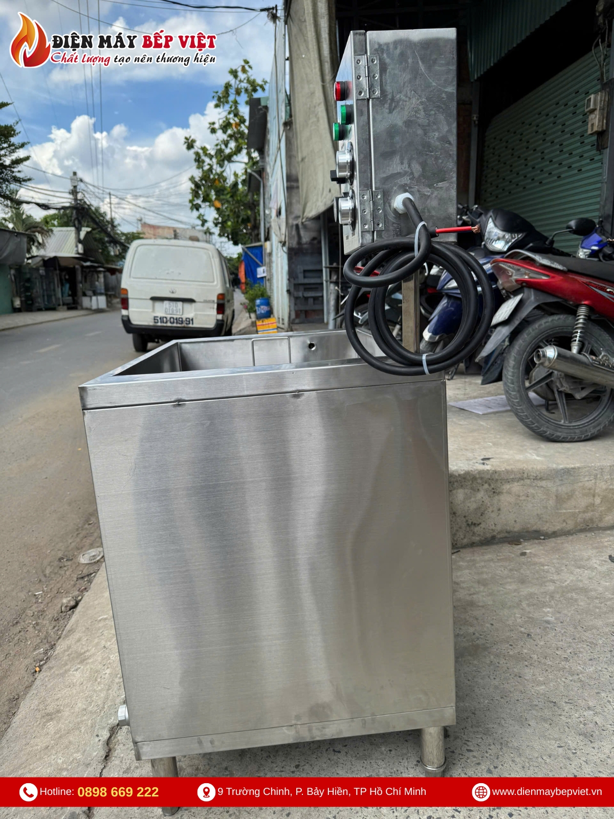 Máy Rửa Niêu Đất Siêu Âm 100cm