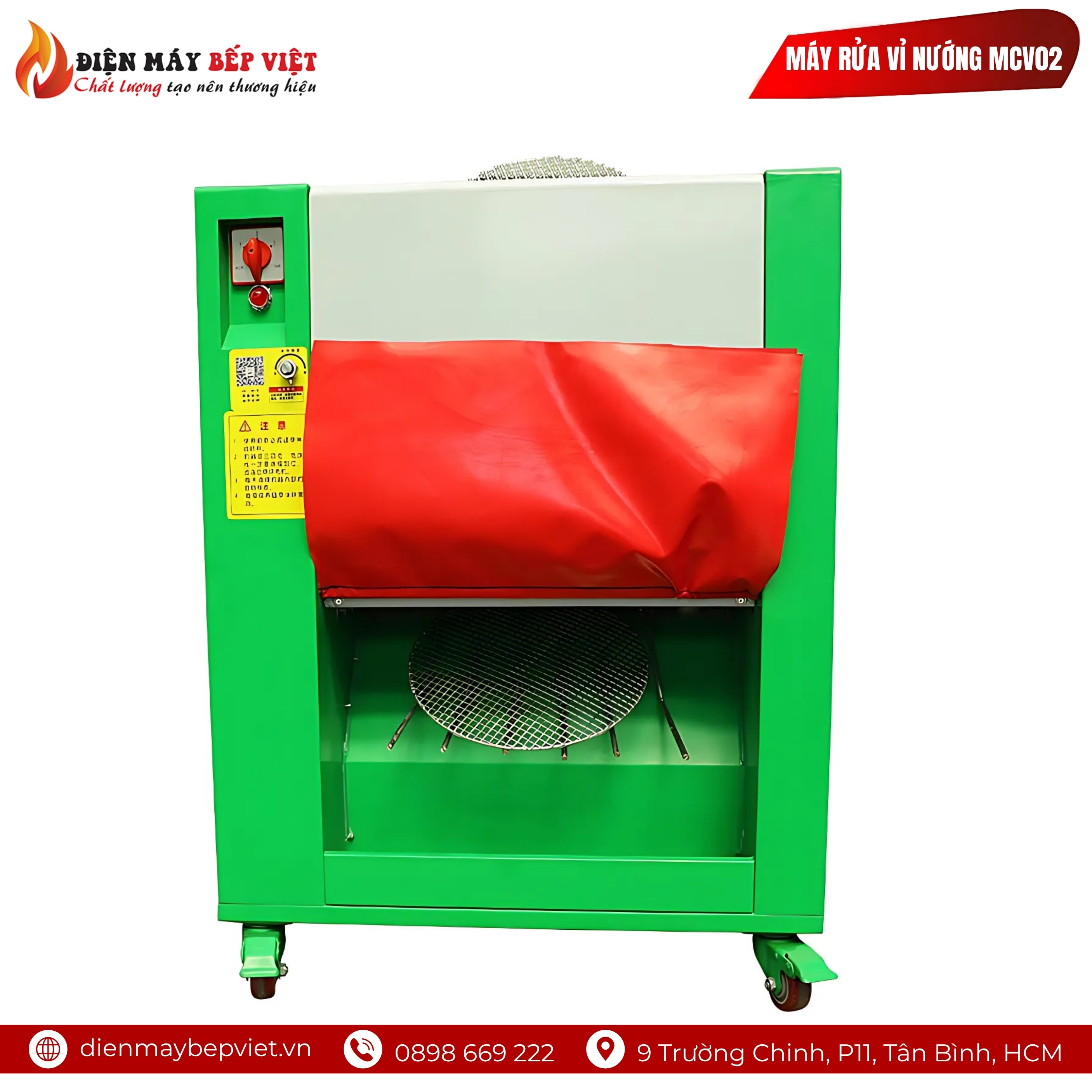 Máy Rửa Vỉ Nướng MCV02