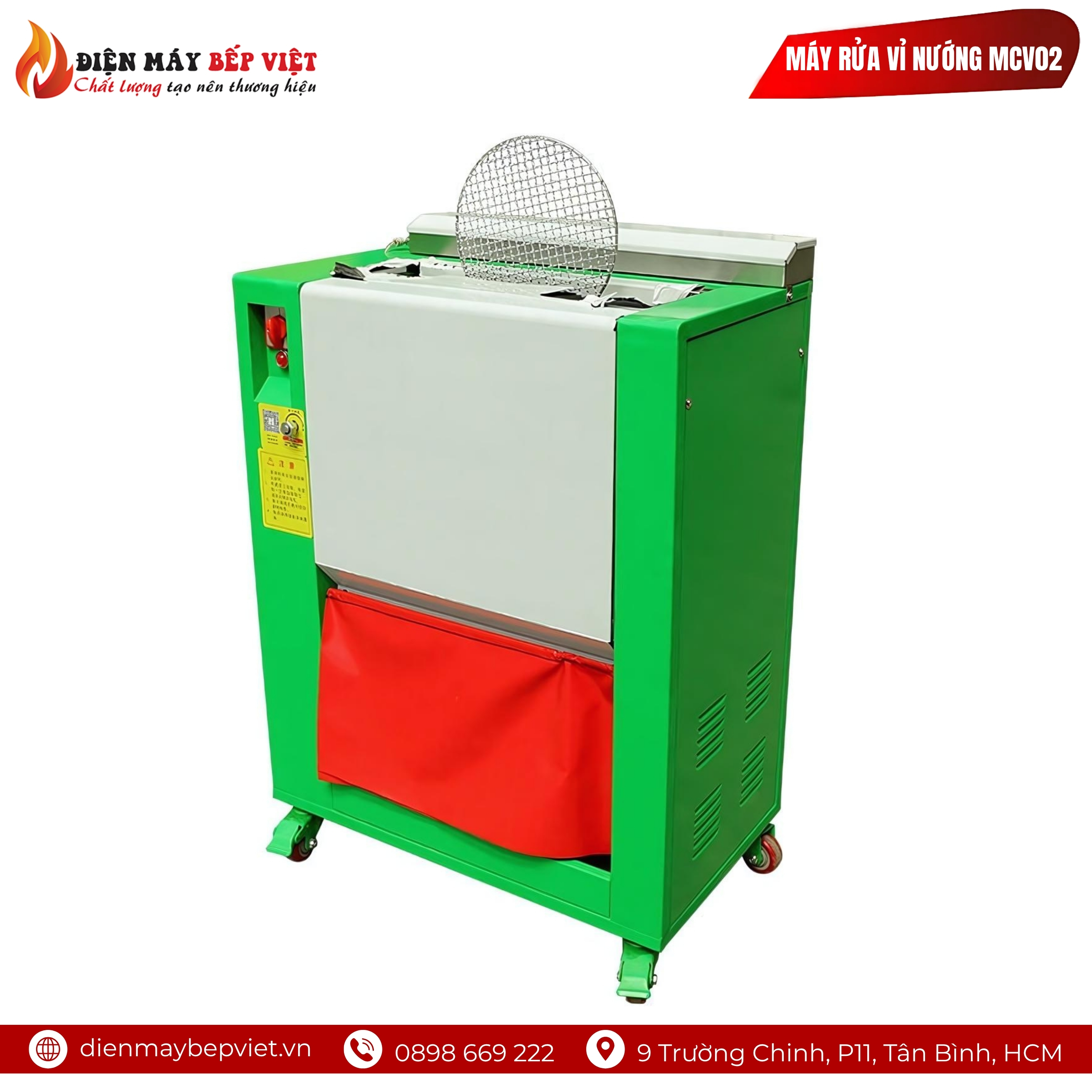 Máy Rửa Vỉ Nướng MCV02