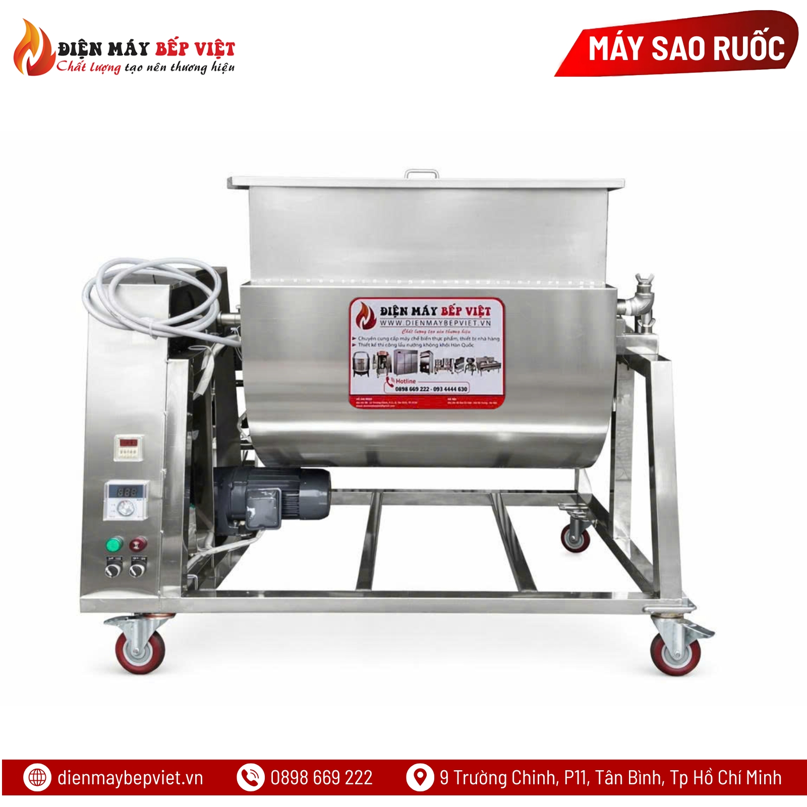 Máy Sao Ruốc Tự Động