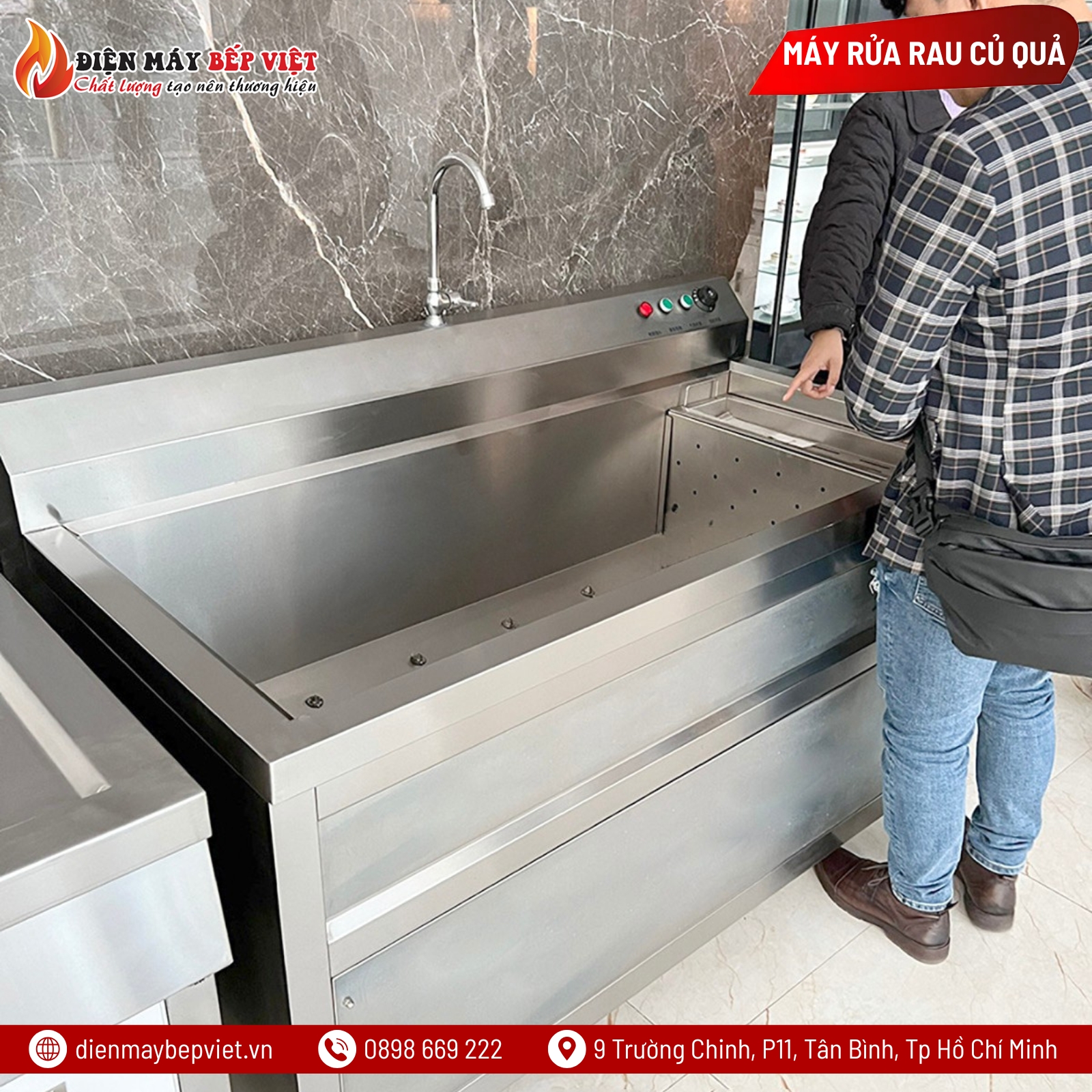 Máy Sục Ozone Rửa Rau Củ Quả Công Nghiệp BV-4000