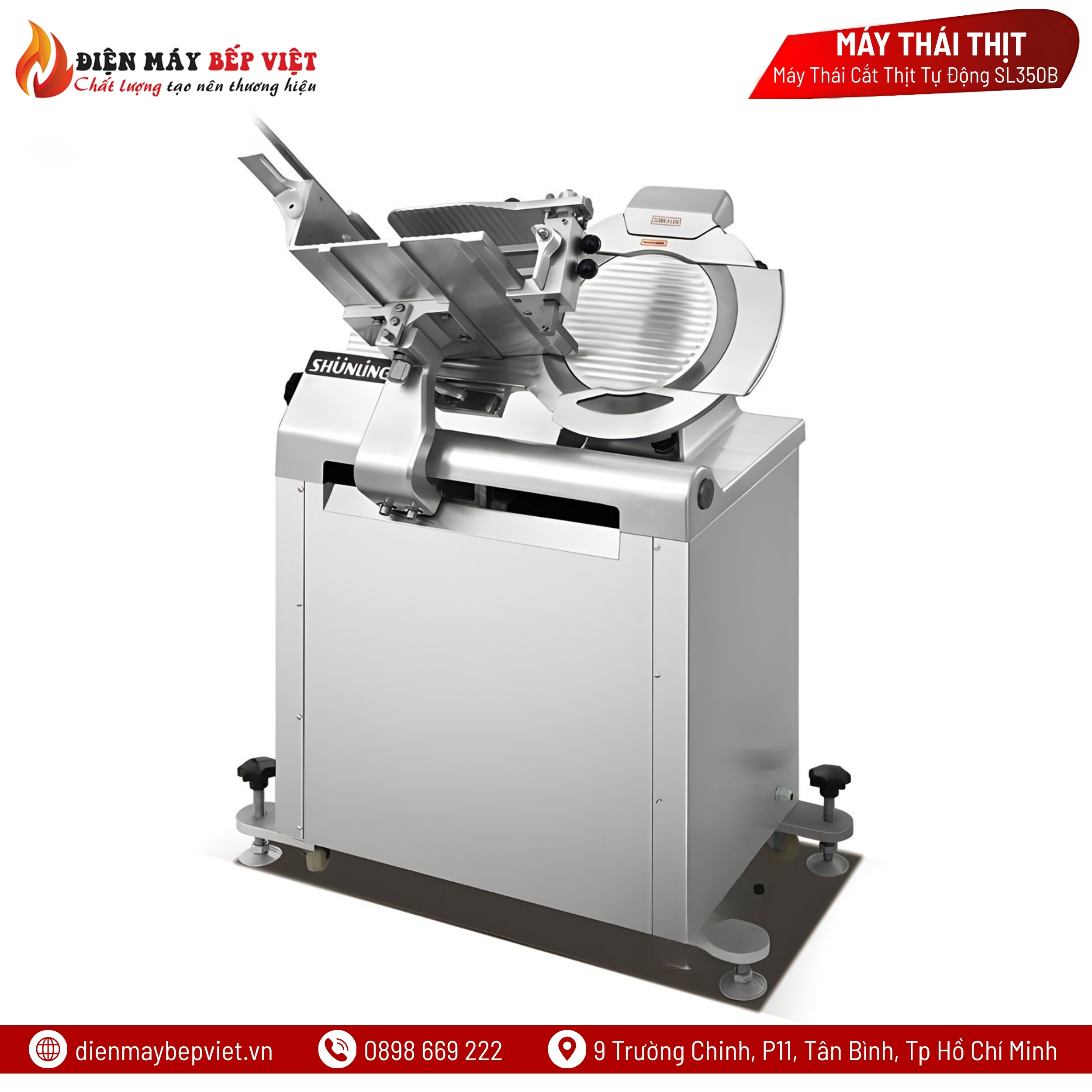 Máy Thái Cắt Thịt Tự Động SL350B