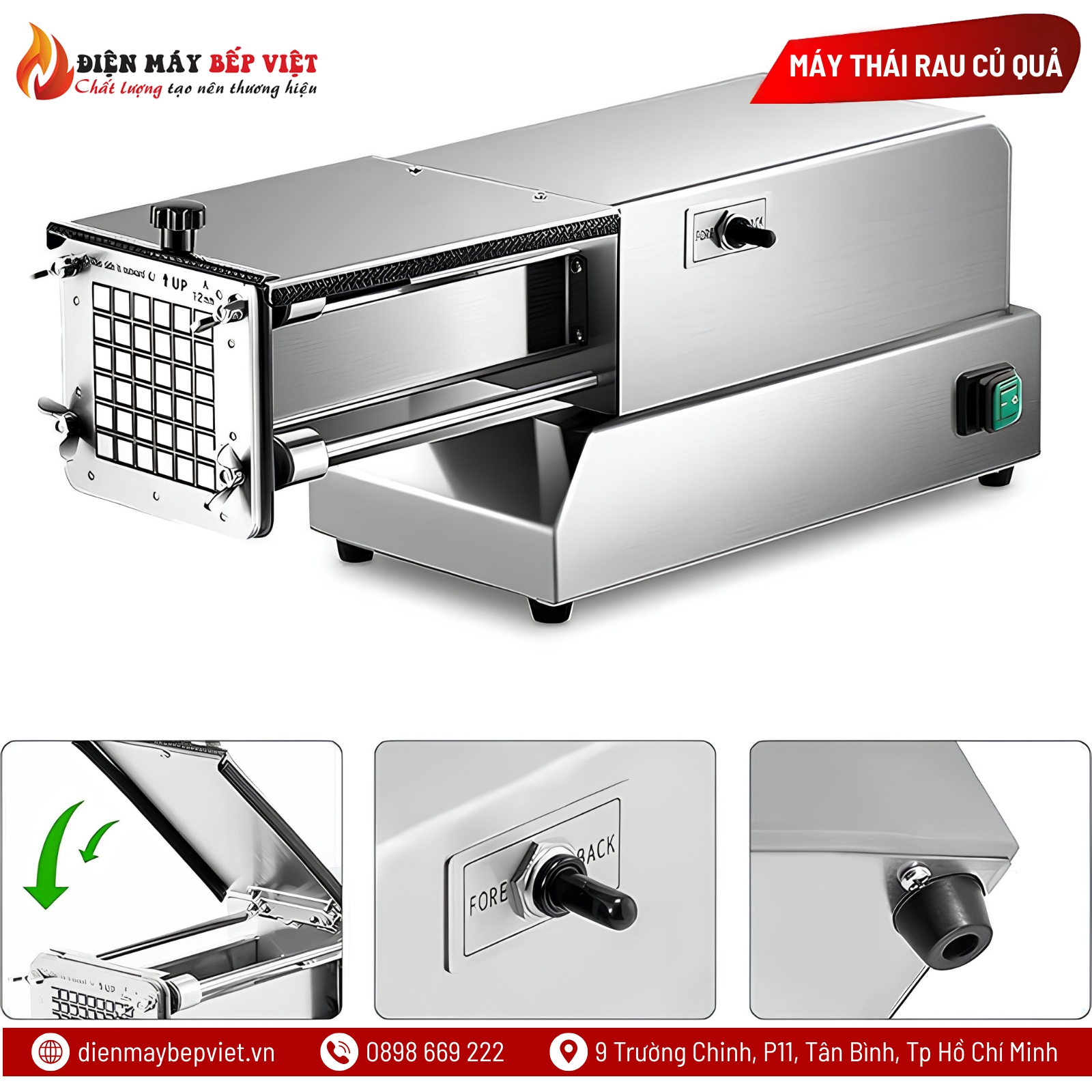 Máy Thái Củ Quả Dạng Con Chì YC-260