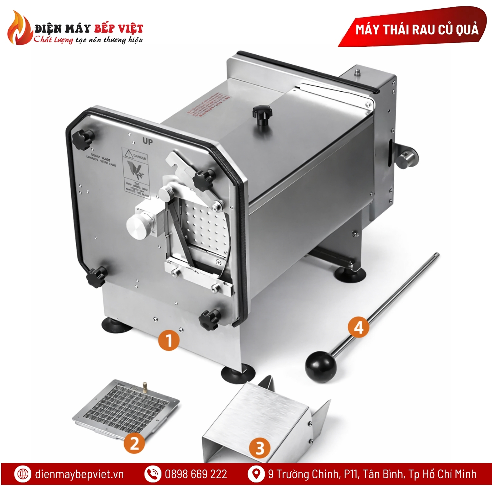 Máy Thái Hạt Lựu Rau Củ YC-333