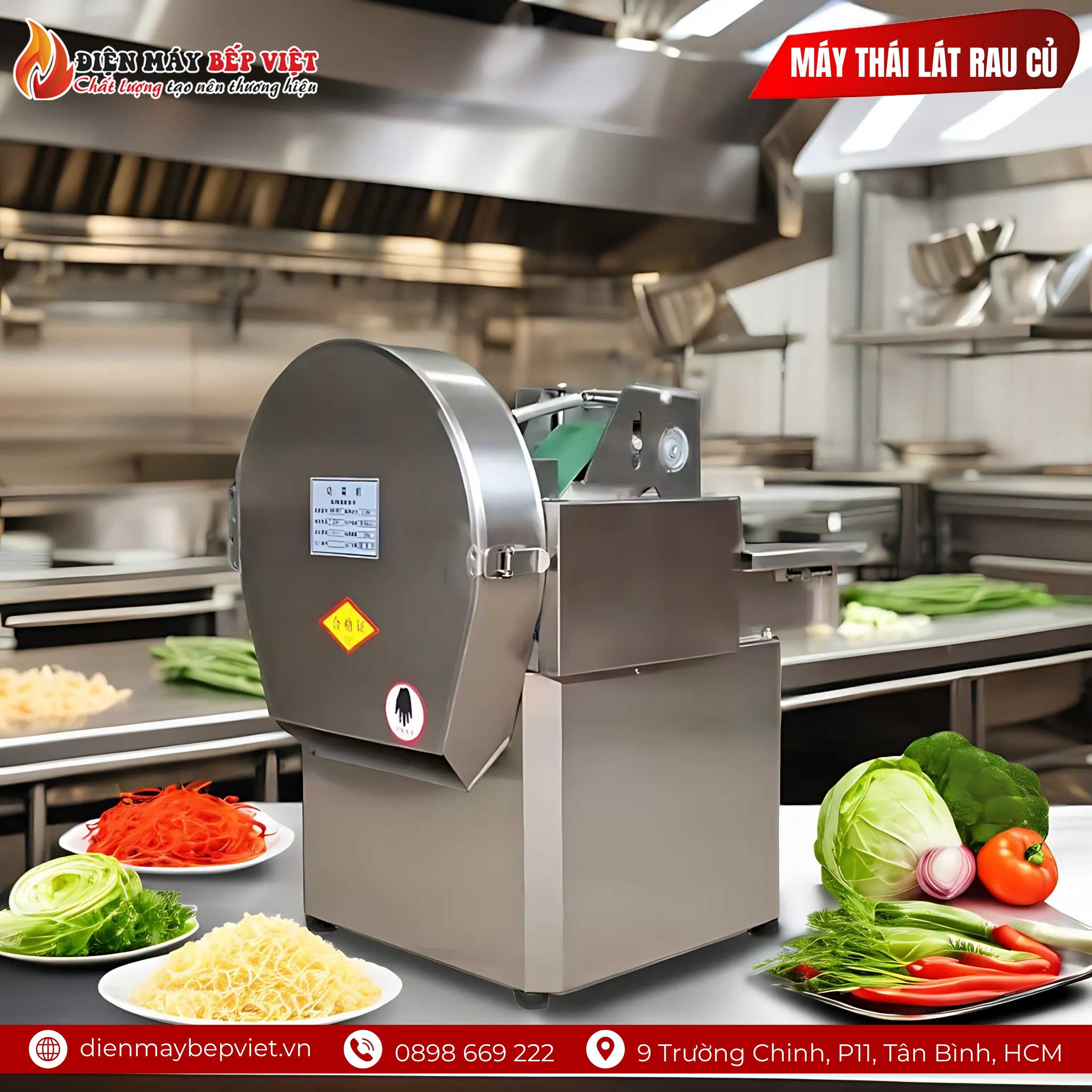 Máy Thái Lát Rau Củ YQC-801