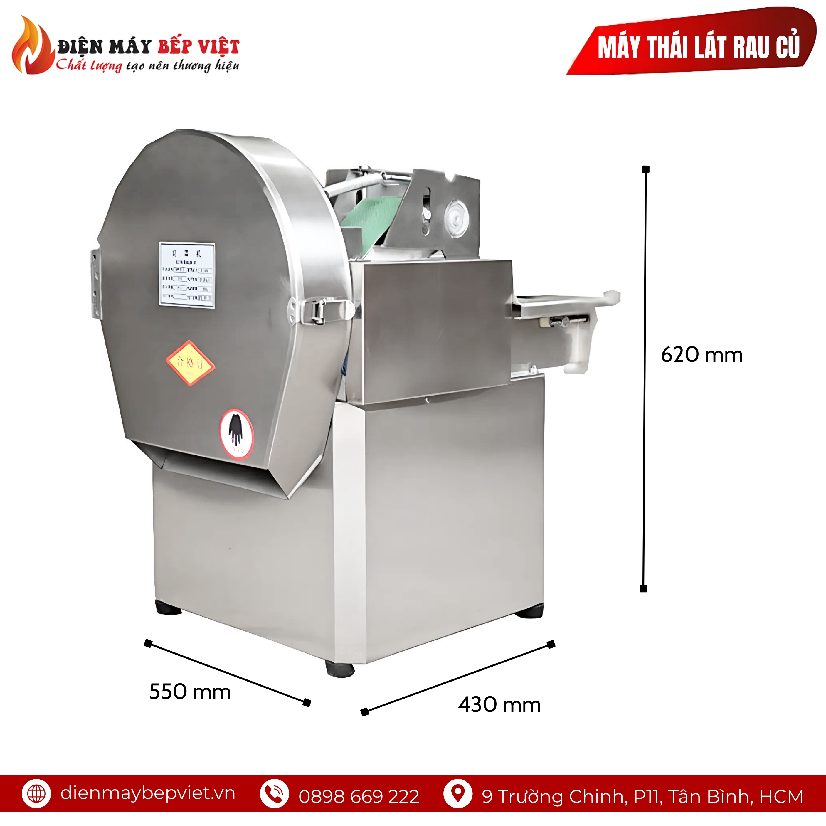 Máy Thái Lát Rau Củ YQC-801