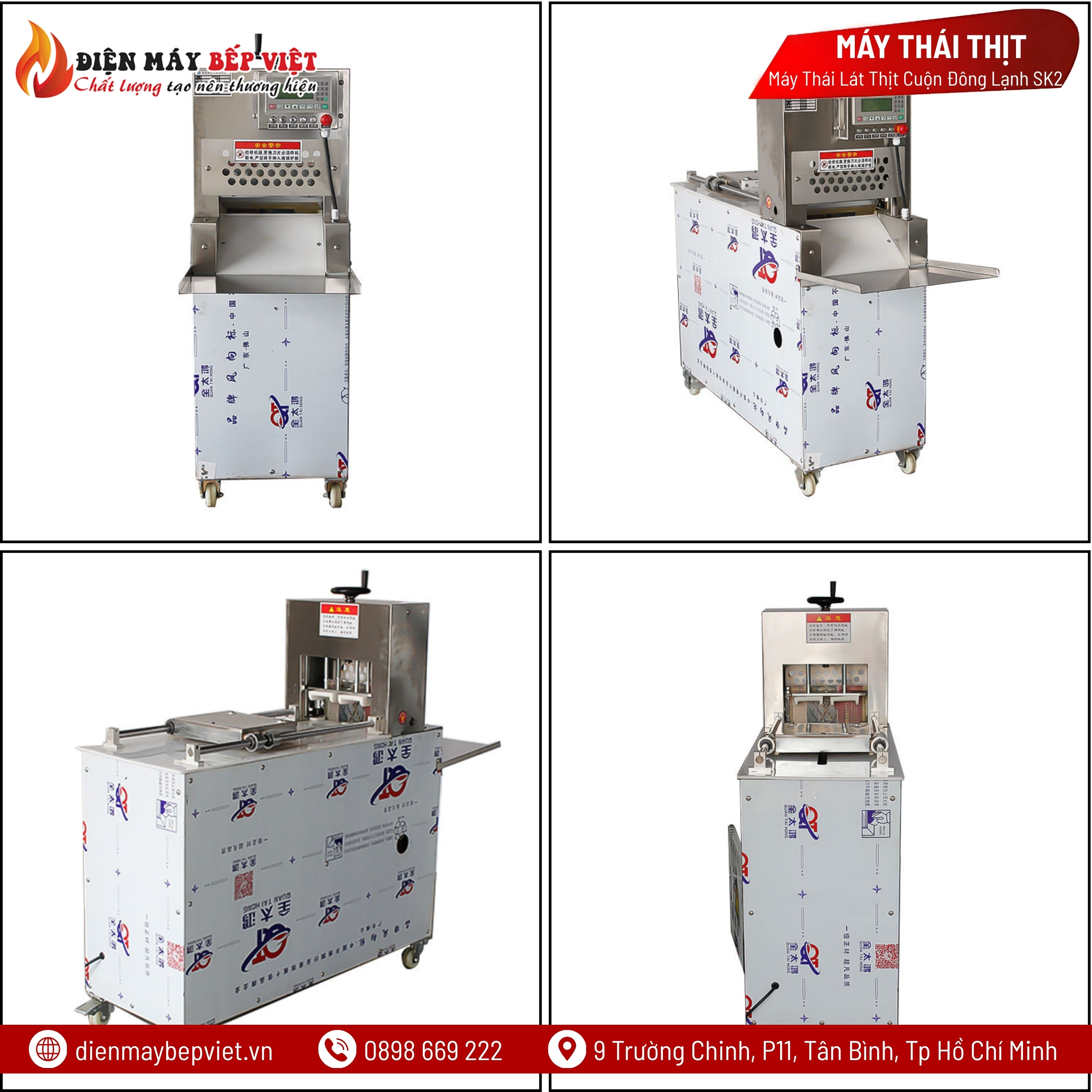 Máy Thái Lát Thịt Cuộn Đông Lạnh SK2