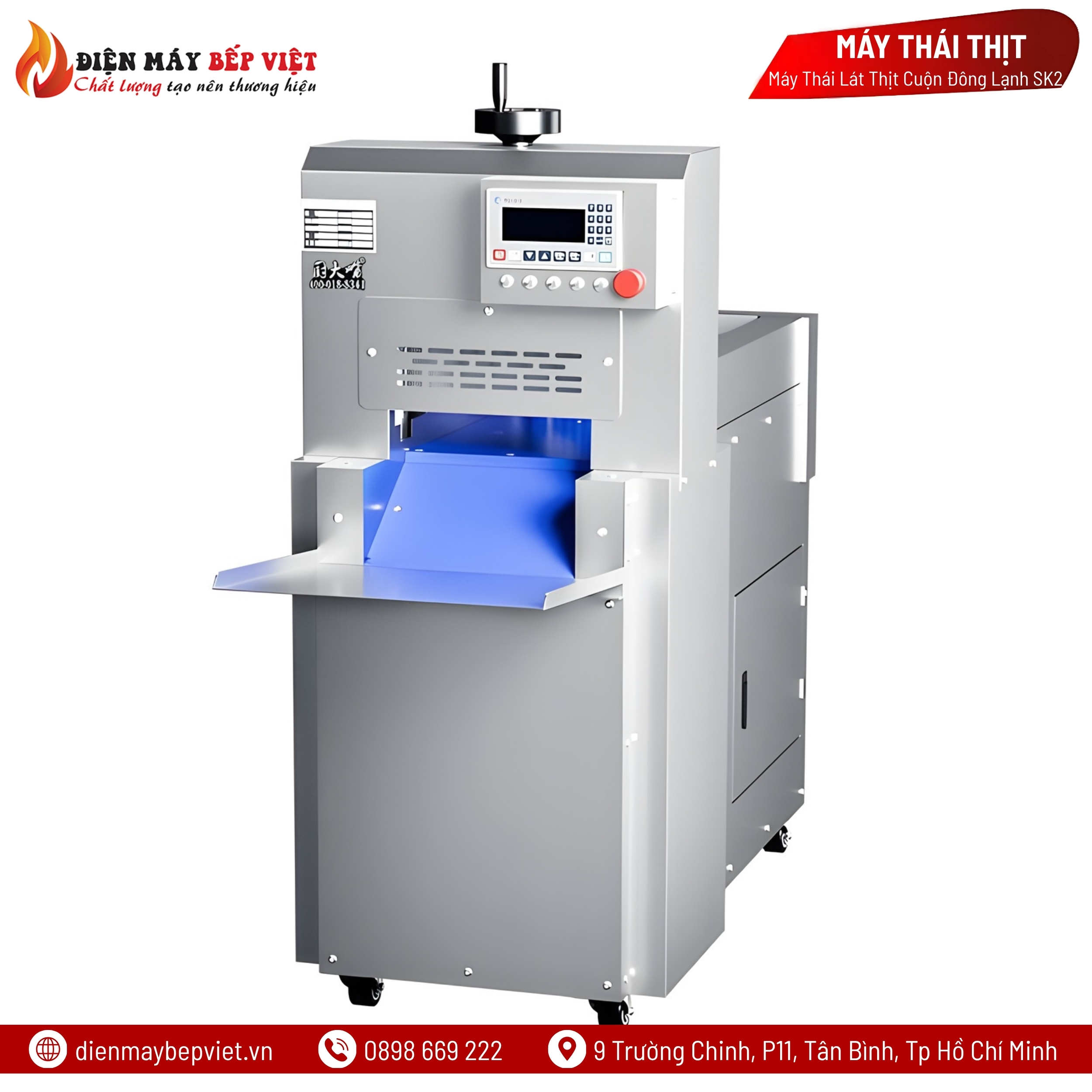 Máy Thái Lát Thịt Cuộn Đông Lạnh SK2