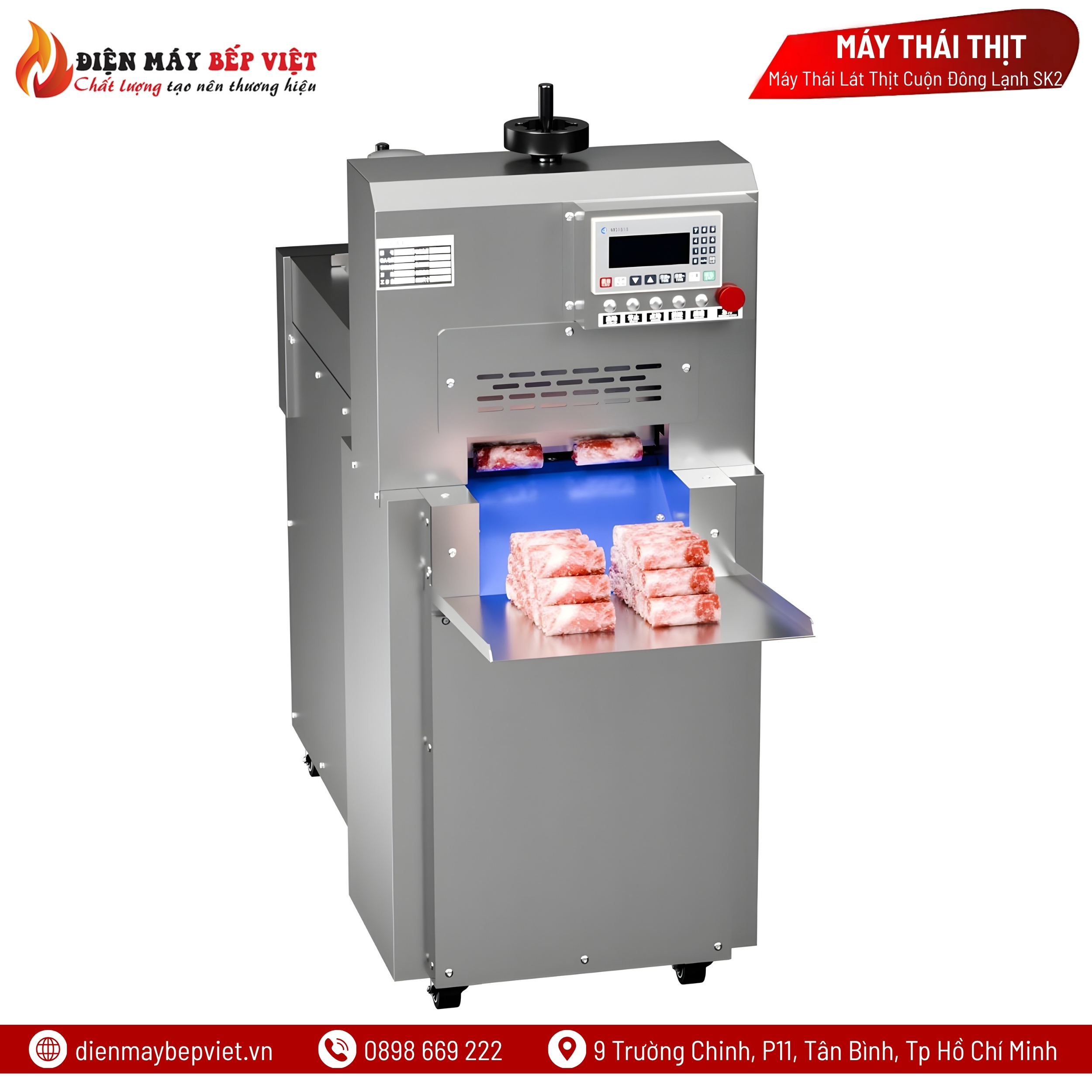 Máy Thái Lát Thịt Cuộn Đông Lạnh SK2