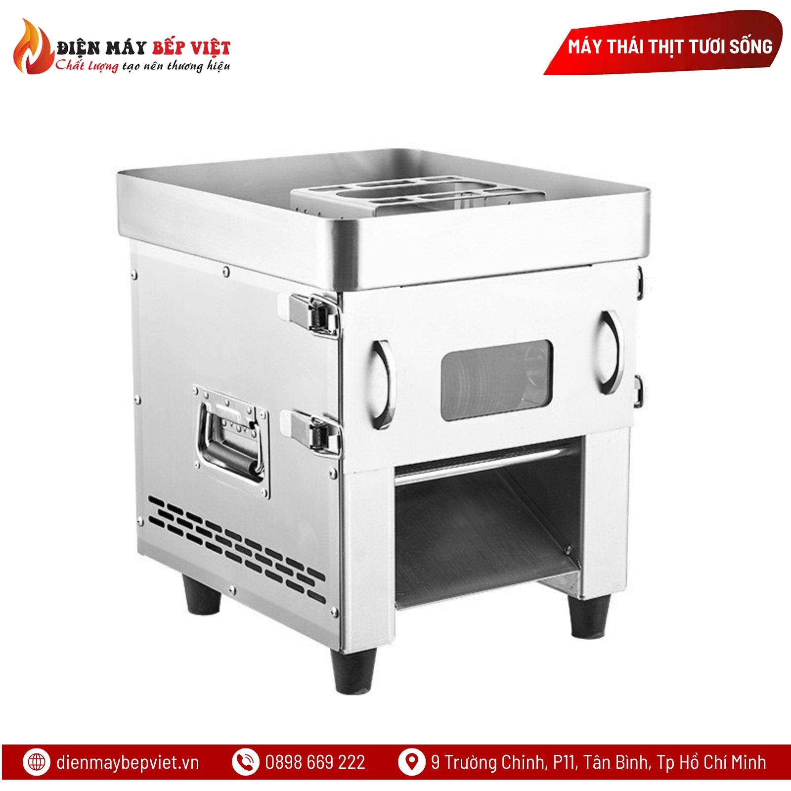 Máy Thái Lát Thịt Tươi Thay Dao HD95