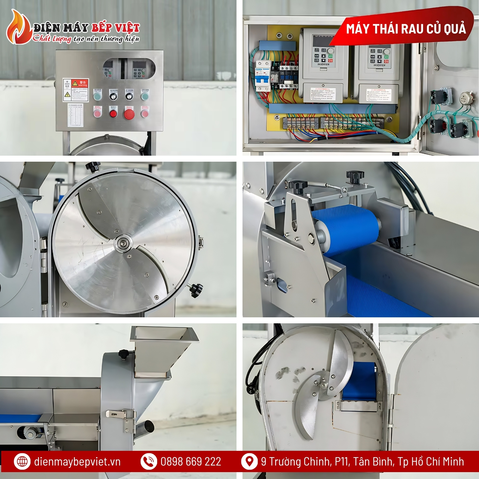 Máy Thái Rau Củ Công Nghiệp YQC-850