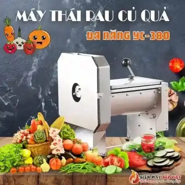 Máy Thái Rau Củ Quả Đa Năng YC-380