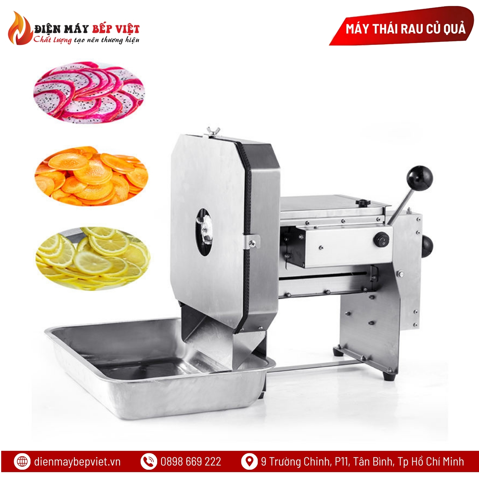 Máy Thái Rau Củ Quả Đa Năng YC-380