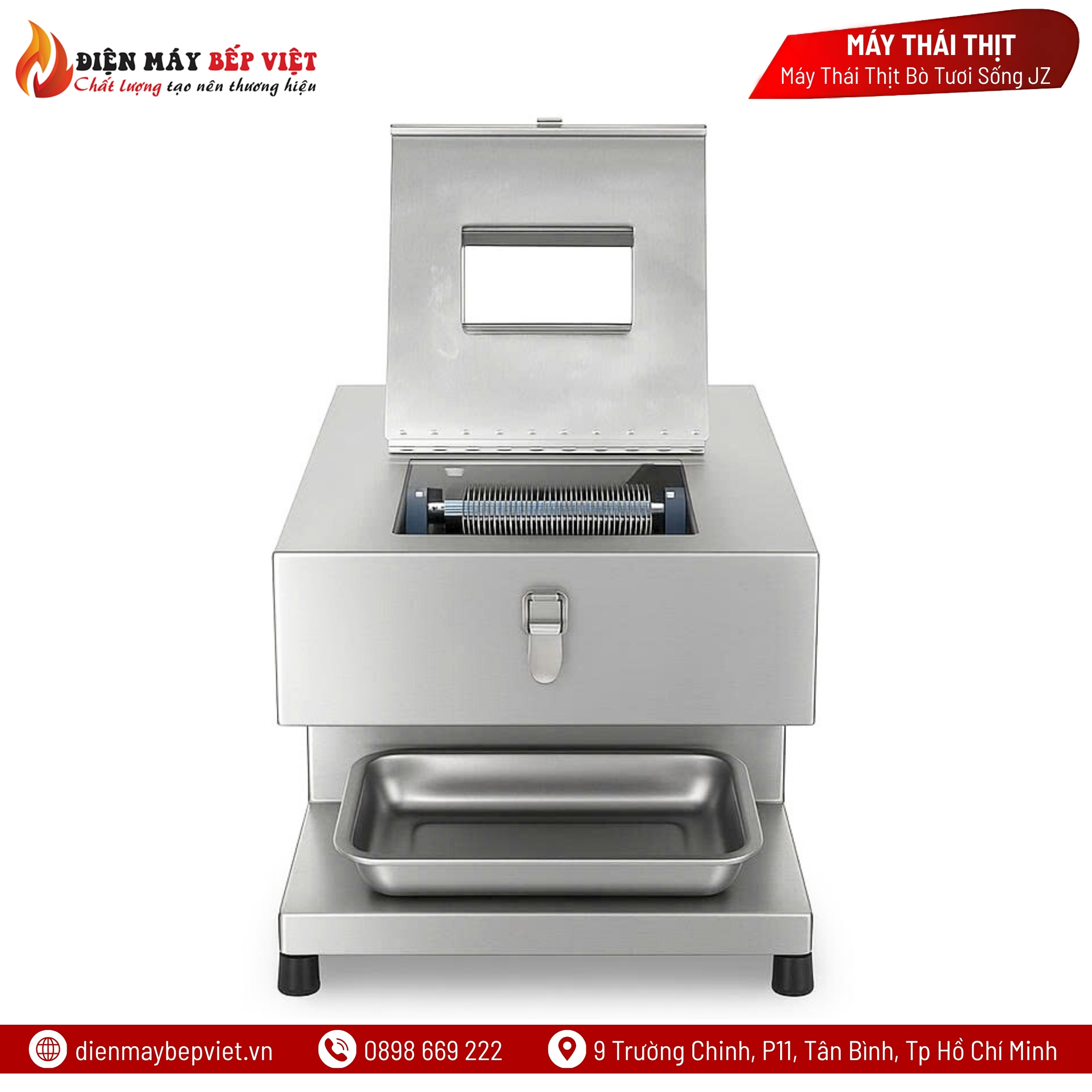 Máy Thái Thịt Bò Tươi Sống JZ