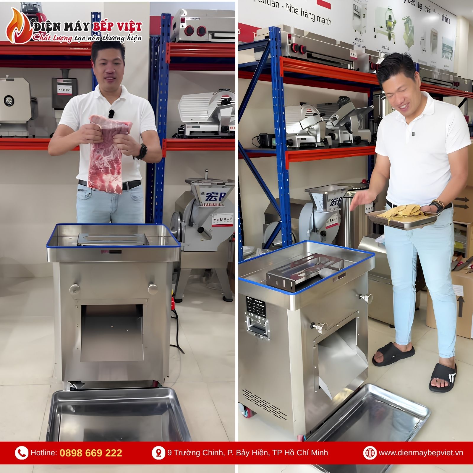 Máy Thái Thịt Công Nghiệp DQ125