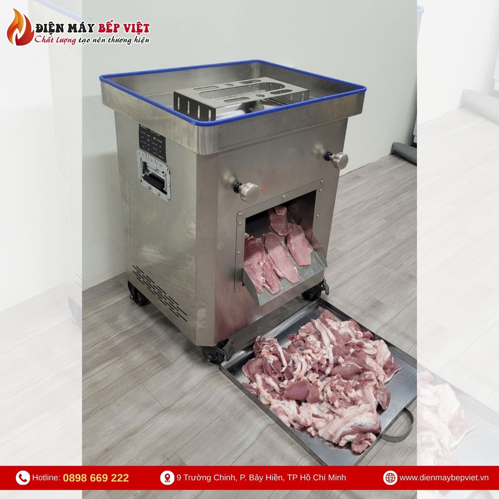 Máy Thái Thịt Công Nghiệp DQ125