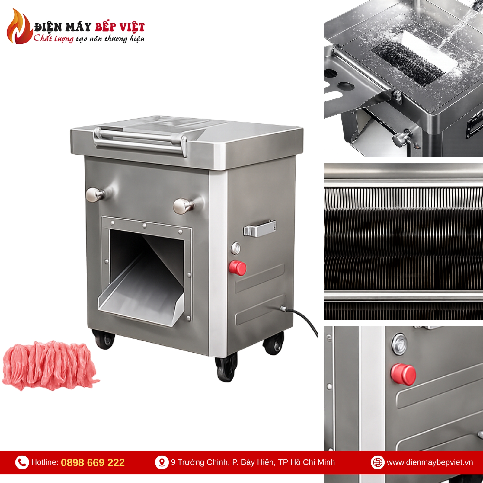 Máy Thái Thịt Tươi Goodfor DP-4000