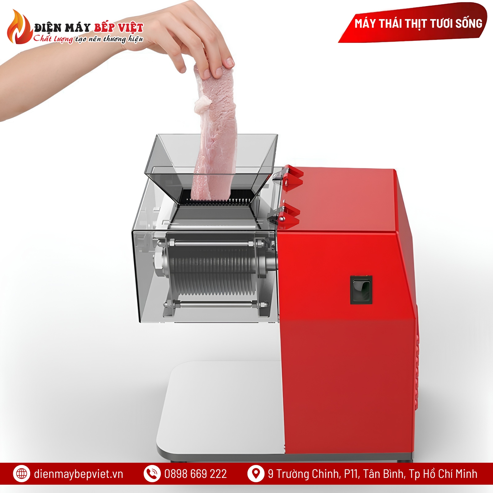 Máy Thái Thịt Tươi Sống DQ-90